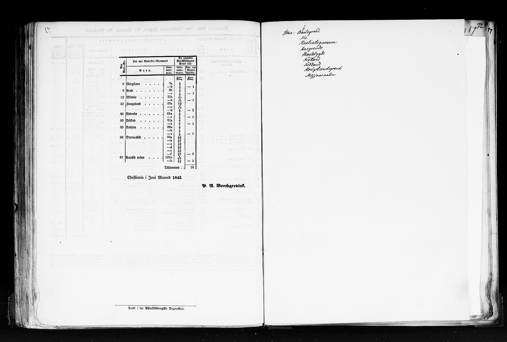 Rygh, AV/RA-PA-0034/F/Fb/L0007: Matrikkelen for 1838 - Bratsberg amt (Telemark fylke), 1838, s. 71b