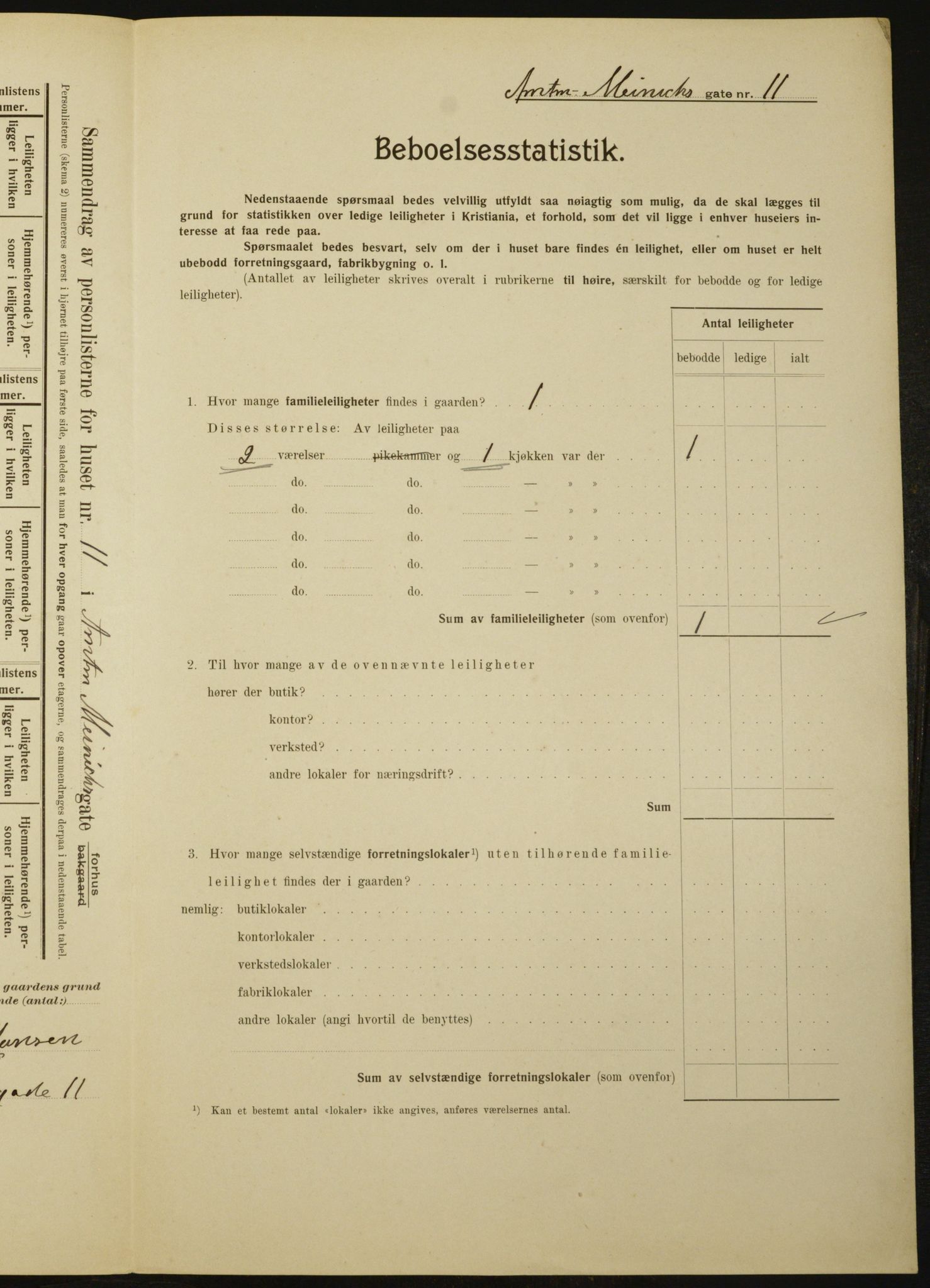 OBA, Kommunal folketelling 1.2.1910 for Kristiania, 1910, s. 62862