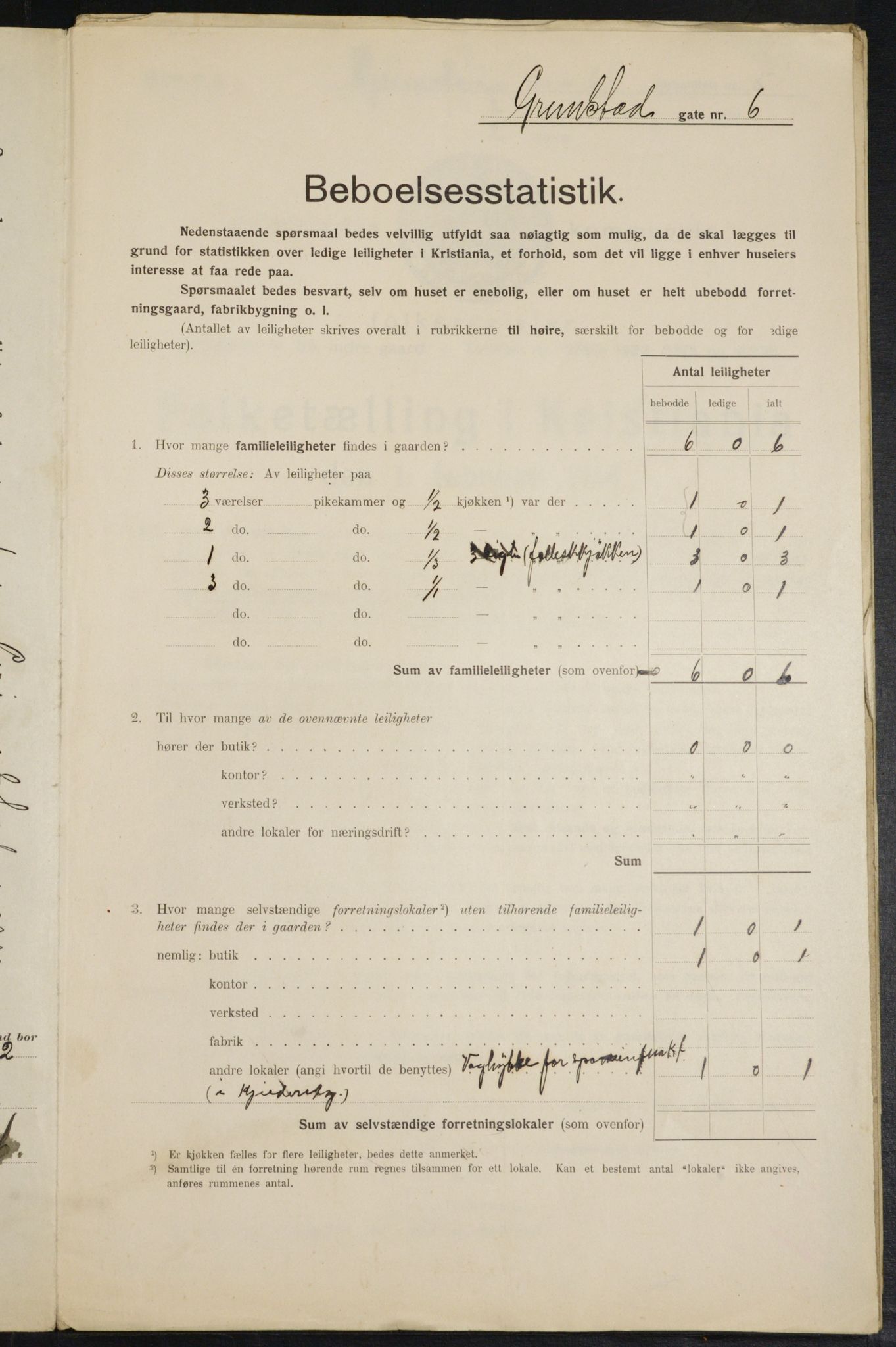 OBA, Kommunal folketelling 1.2.1914 for Kristiania, 1914, s. 30072