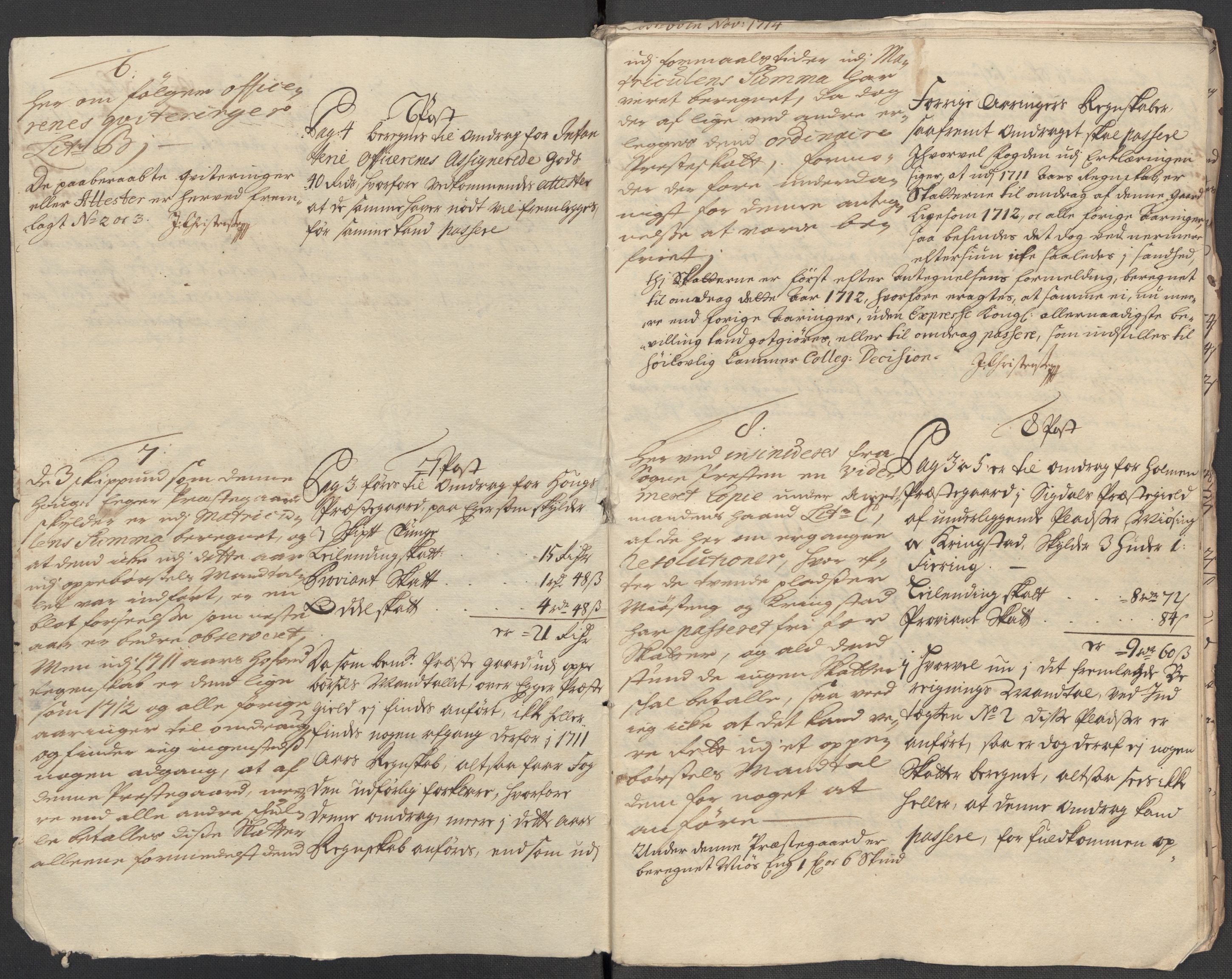 Rentekammeret inntil 1814, Reviderte regnskaper, Fogderegnskap, RA/EA-4092/R31/L1707: Fogderegnskap Hurum, Røyken, Eiker, Lier og Buskerud, 1712, s. 330