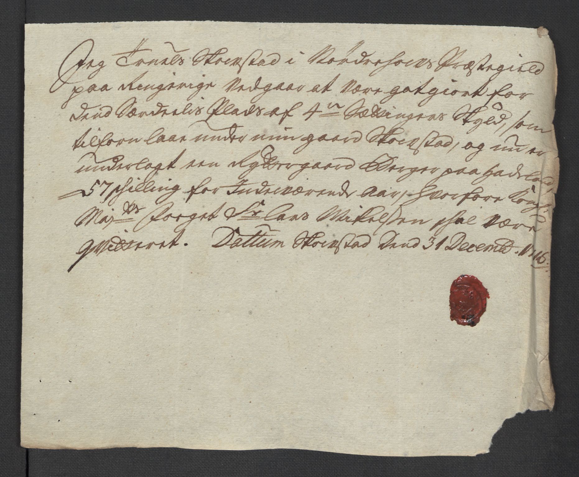 Rentekammeret inntil 1814, Reviderte regnskaper, Fogderegnskap, AV/RA-EA-4092/R23/L1474: Fogderegnskap Ringerike og Hallingdal, 1716, s. 195