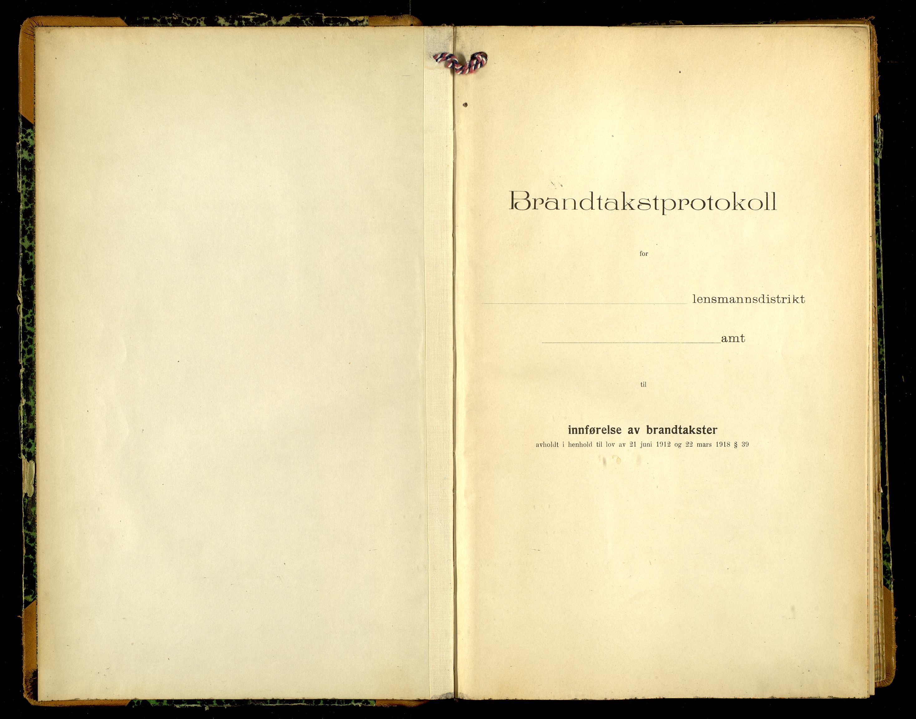 Norges Brannkasse, Hof, AV/SAH-NBRANH-017/F/L0011: Branntakstprotokoll, 1920-1923