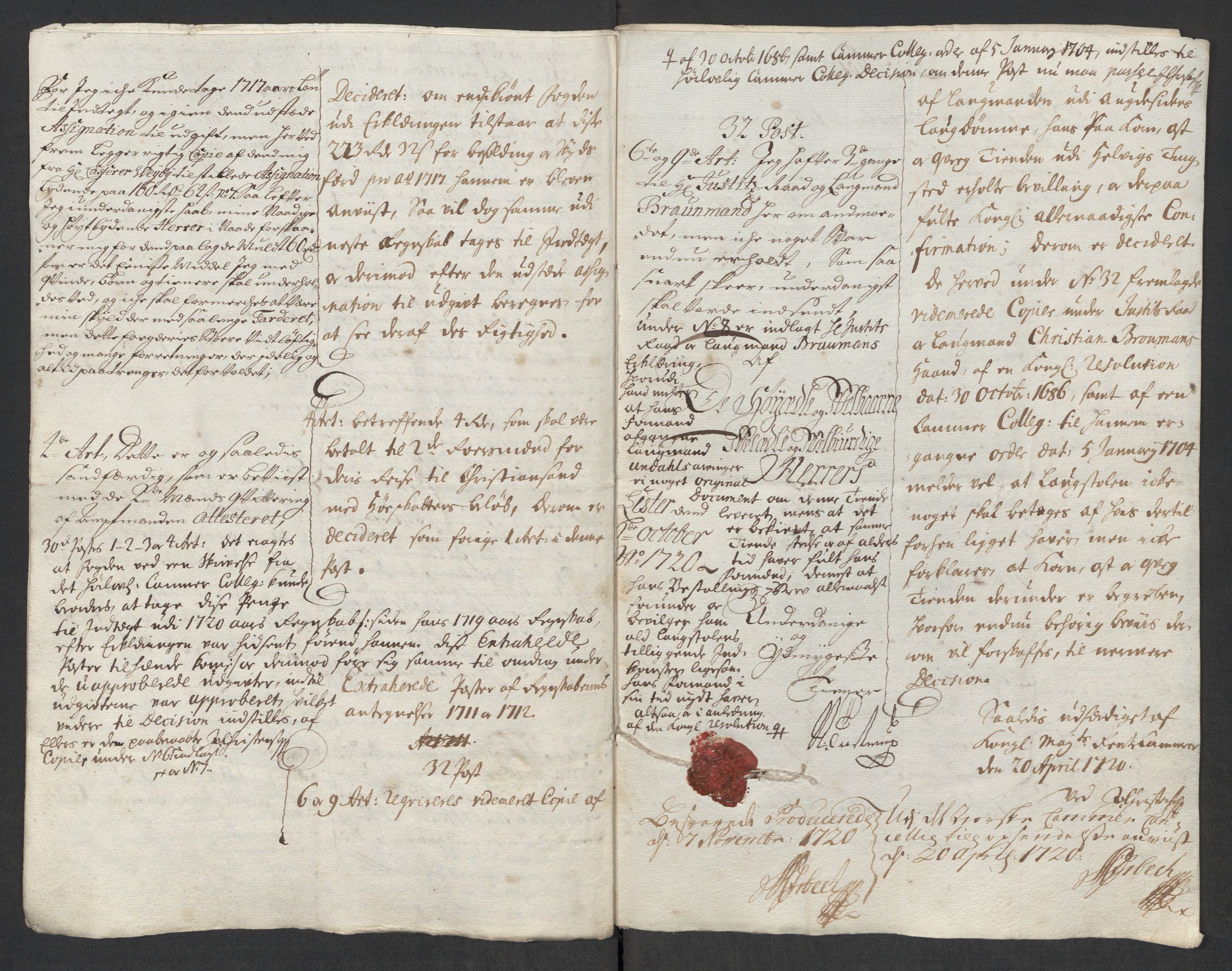 Rentekammeret inntil 1814, Reviderte regnskaper, Fogderegnskap, AV/RA-EA-4092/R43/L2562: Fogderegnskap Lista og Mandal, 1717, s. 200