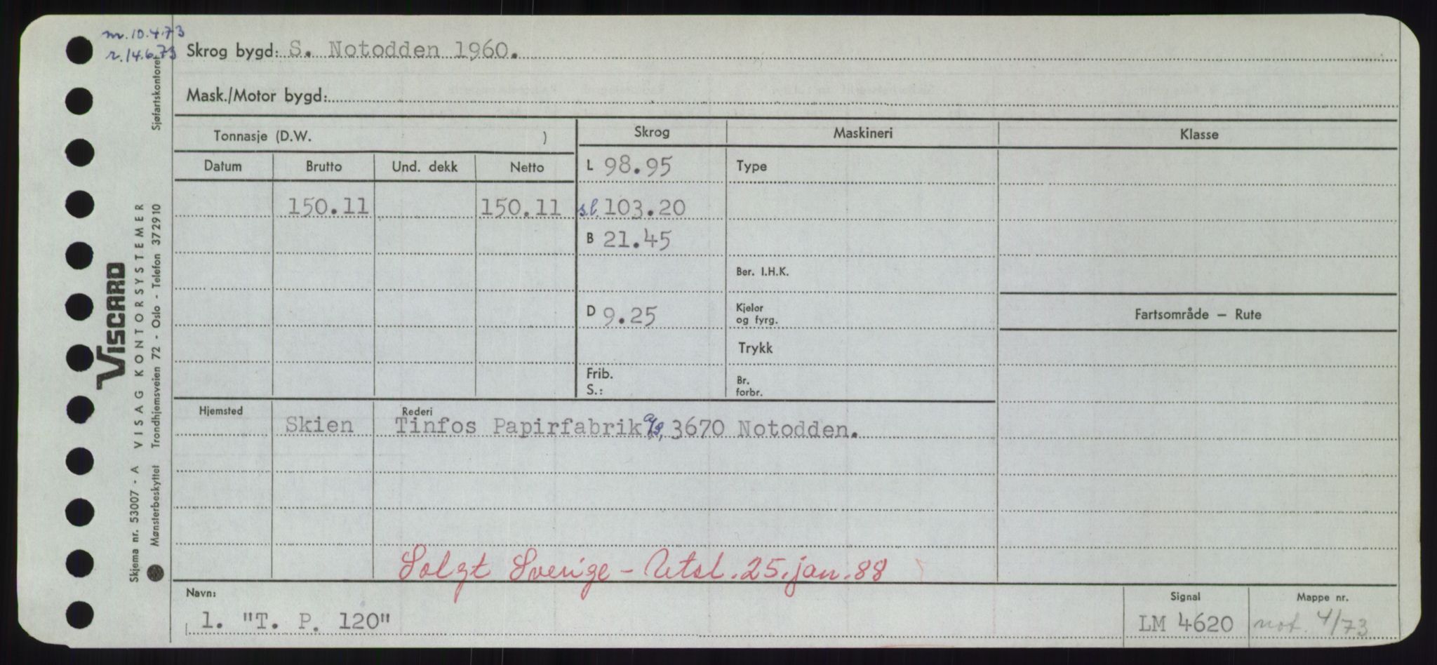 Sjøfartsdirektoratet med forløpere, Skipsmålingen, AV/RA-S-1627/H/Hd/L0038: Fartøy, T-Th, s. 19