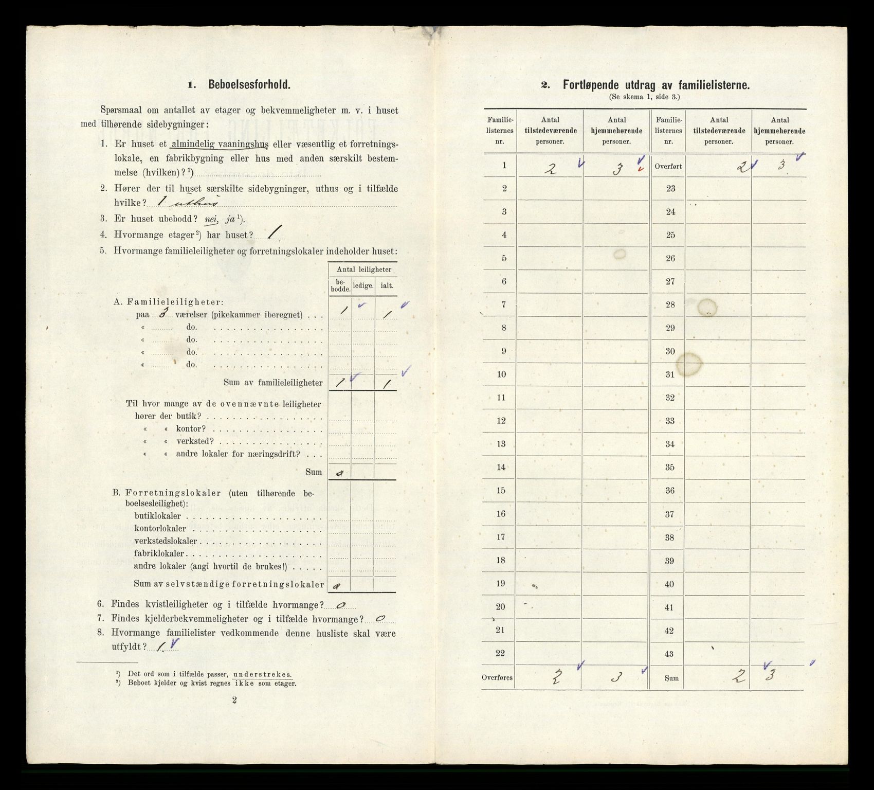 RA, Folketelling 1910 for 0801 Kragerø kjøpstad, 1910, s. 1889