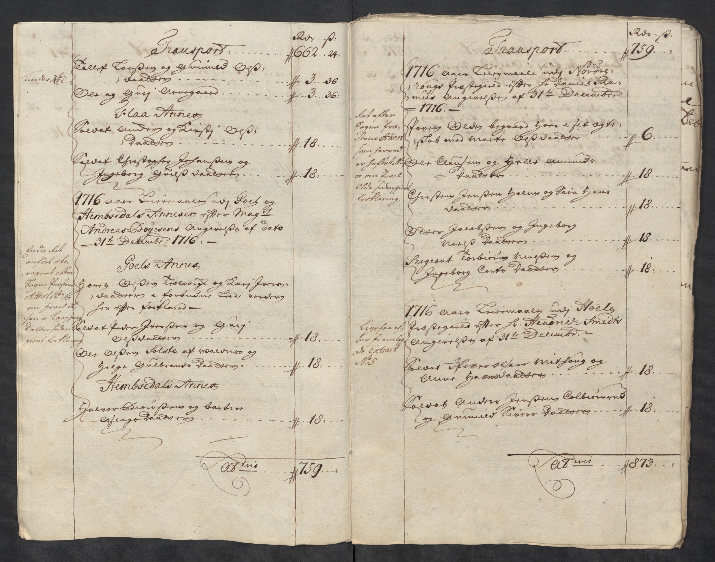 Rentekammeret inntil 1814, Reviderte regnskaper, Fogderegnskap, AV/RA-EA-4092/R23/L1474: Fogderegnskap Ringerike og Hallingdal, 1716, s. 87