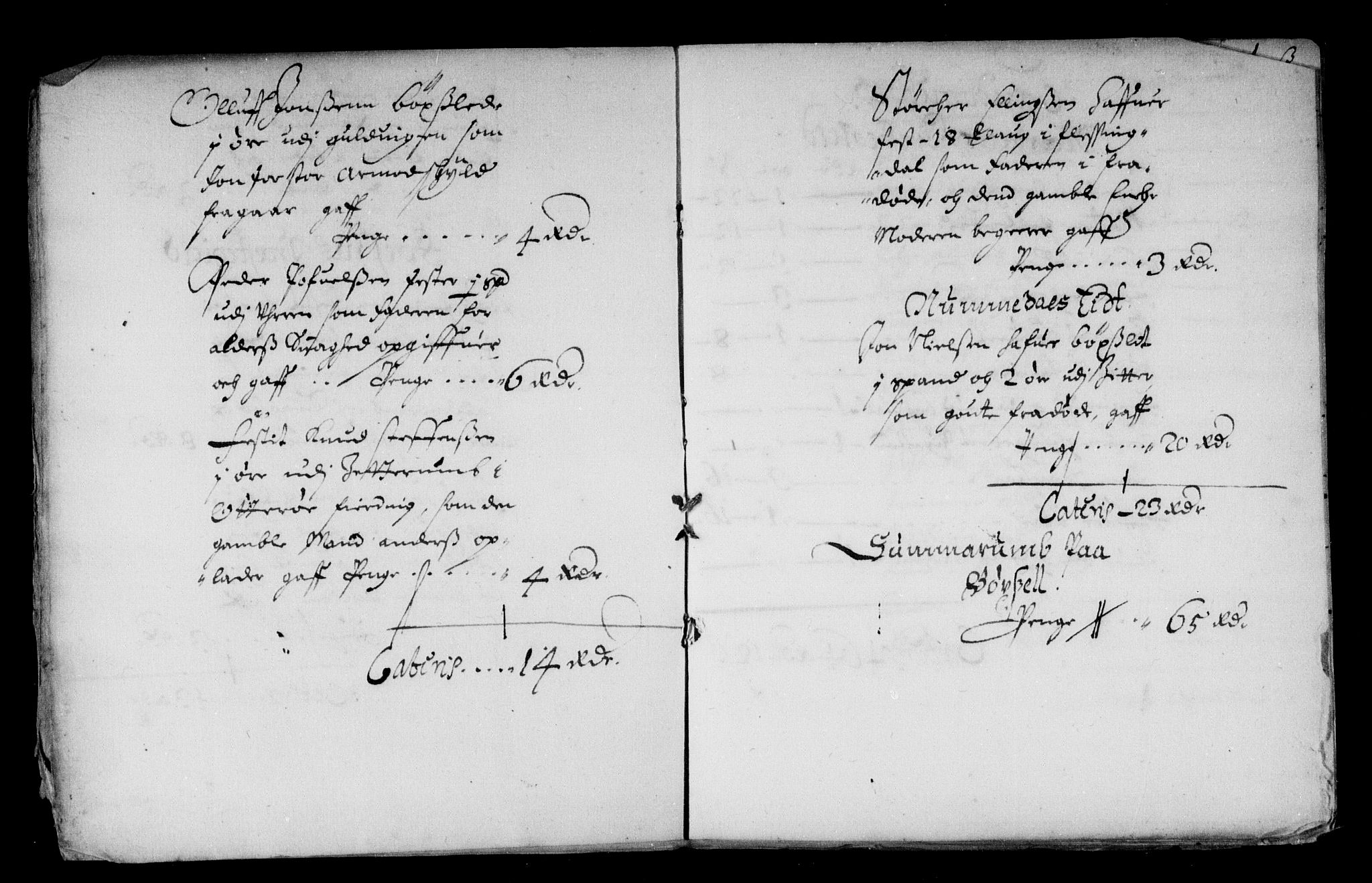 Rentekammeret inntil 1814, Reviderte regnskaper, Stiftamtstueregnskaper, Trondheim stiftamt og Nordland amt, AV/RA-EA-6044/R/Rd/L0012: Trondheim stiftamt, 1665