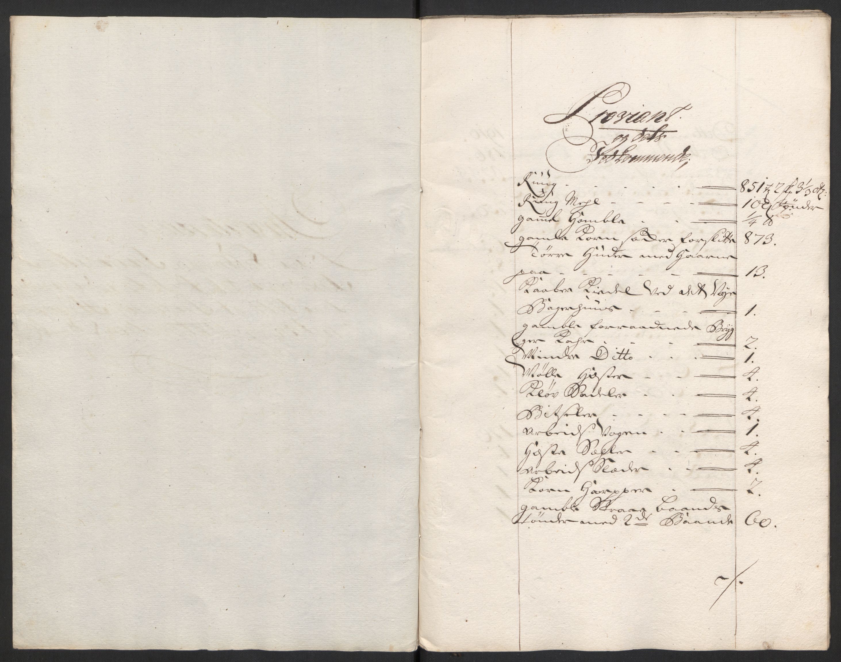 Kommanderende general (KG I) med Det norske krigsdirektorium, RA/EA-5419/D/L0153: Fredriksten festning: Brev, inventarfortegnelser og regnskapsekstrakter, 1724-1729, s. 169