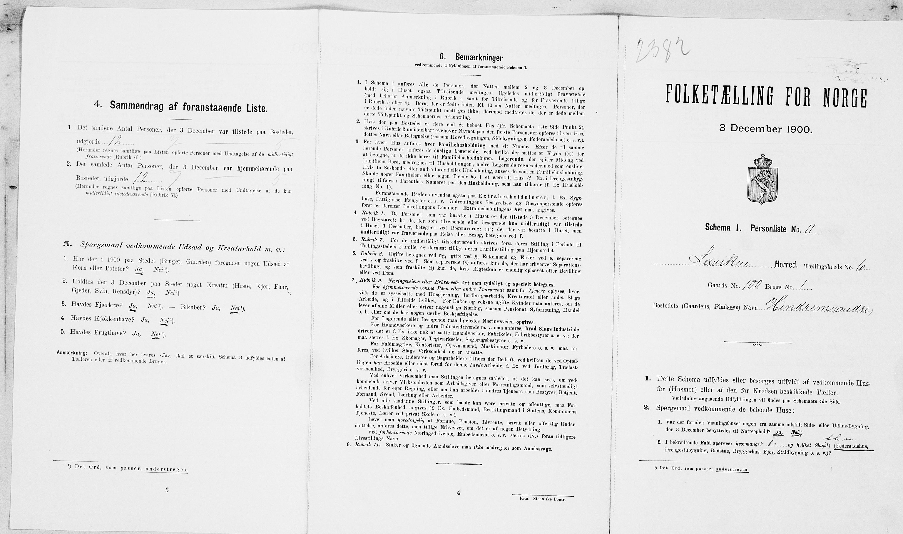 SAT, Folketelling 1900 for 1718 Leksvik herred, 1900, s. 793