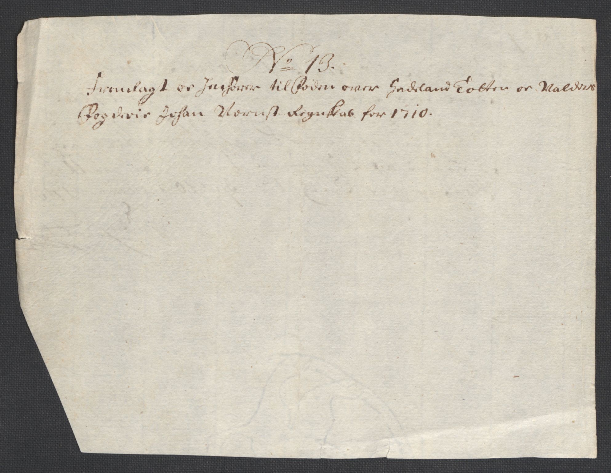 Rentekammeret inntil 1814, Reviderte regnskaper, Fogderegnskap, RA/EA-4092/R18/L1307: Fogderegnskap Hadeland, Toten og Valdres, 1710, s. 51