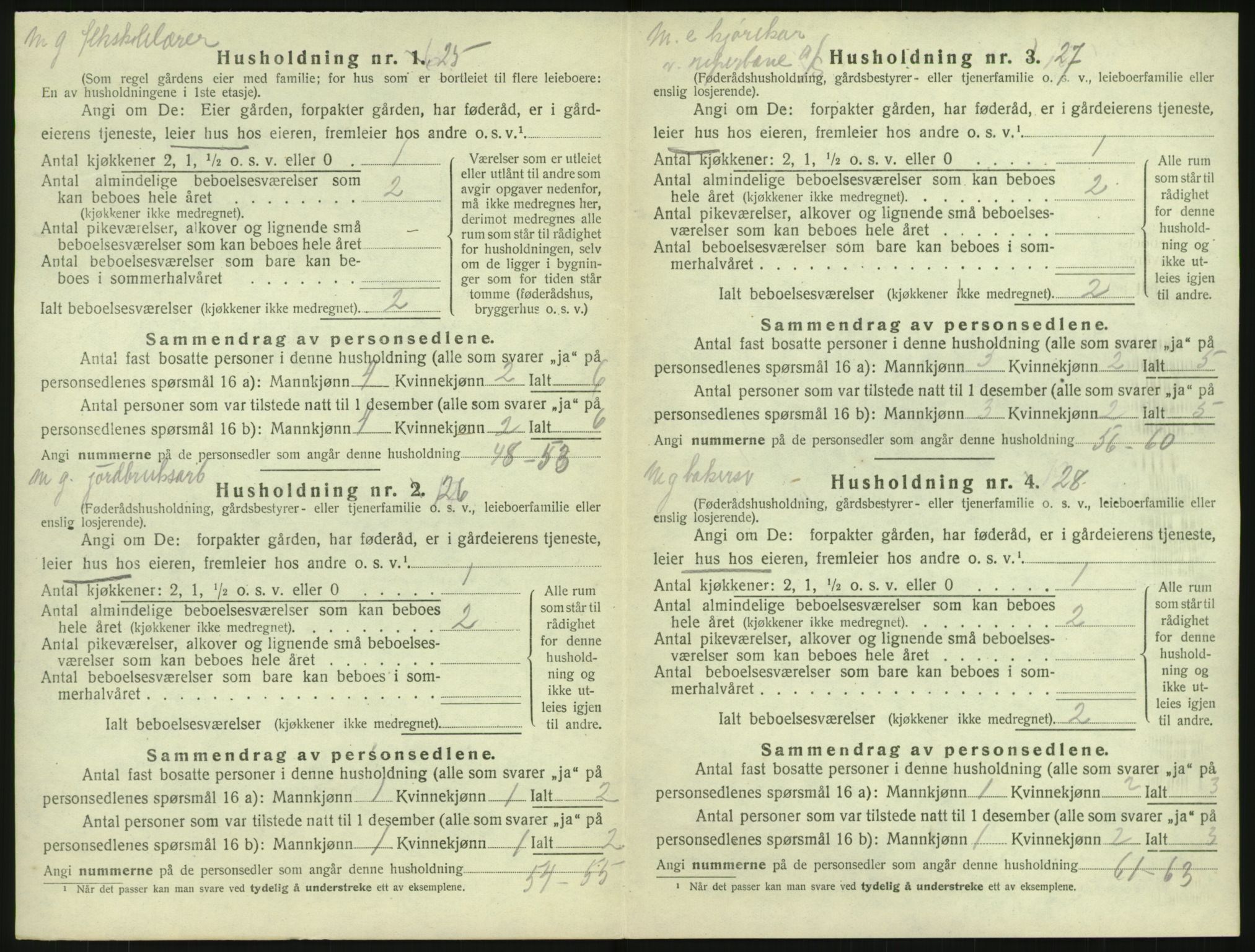 SAKO, Folketelling 1920 for 0798 Fredriksvern herred, 1920, s. 36