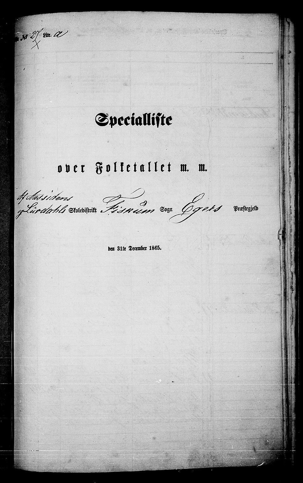 RA, Folketelling 1865 for 0624P Eiker prestegjeld, 1865, s. 496