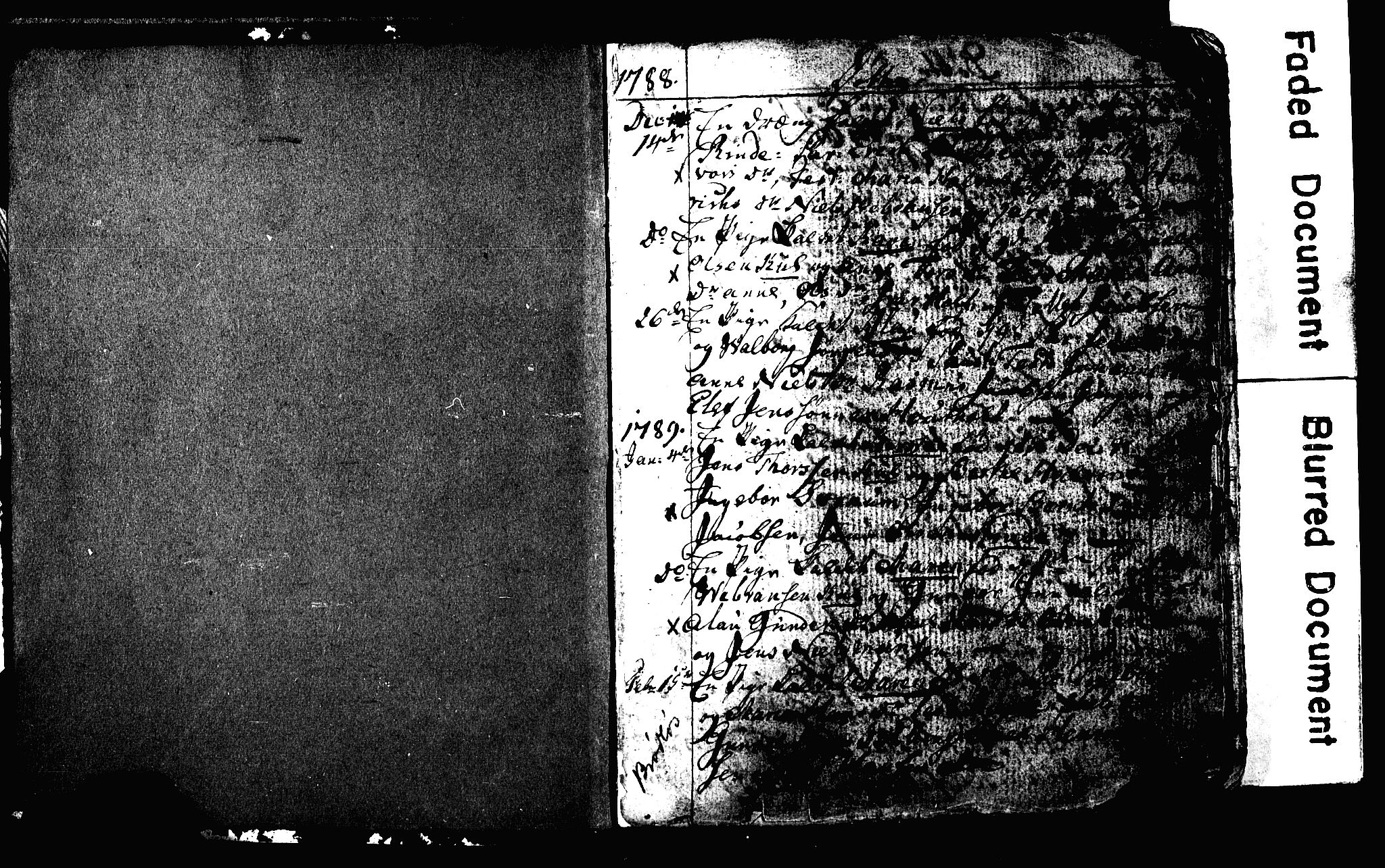 Sannidal kirkebøker, SAKO/A-296/G/Ga/L0001: Klokkerbok nr. 1, 1782-1816
