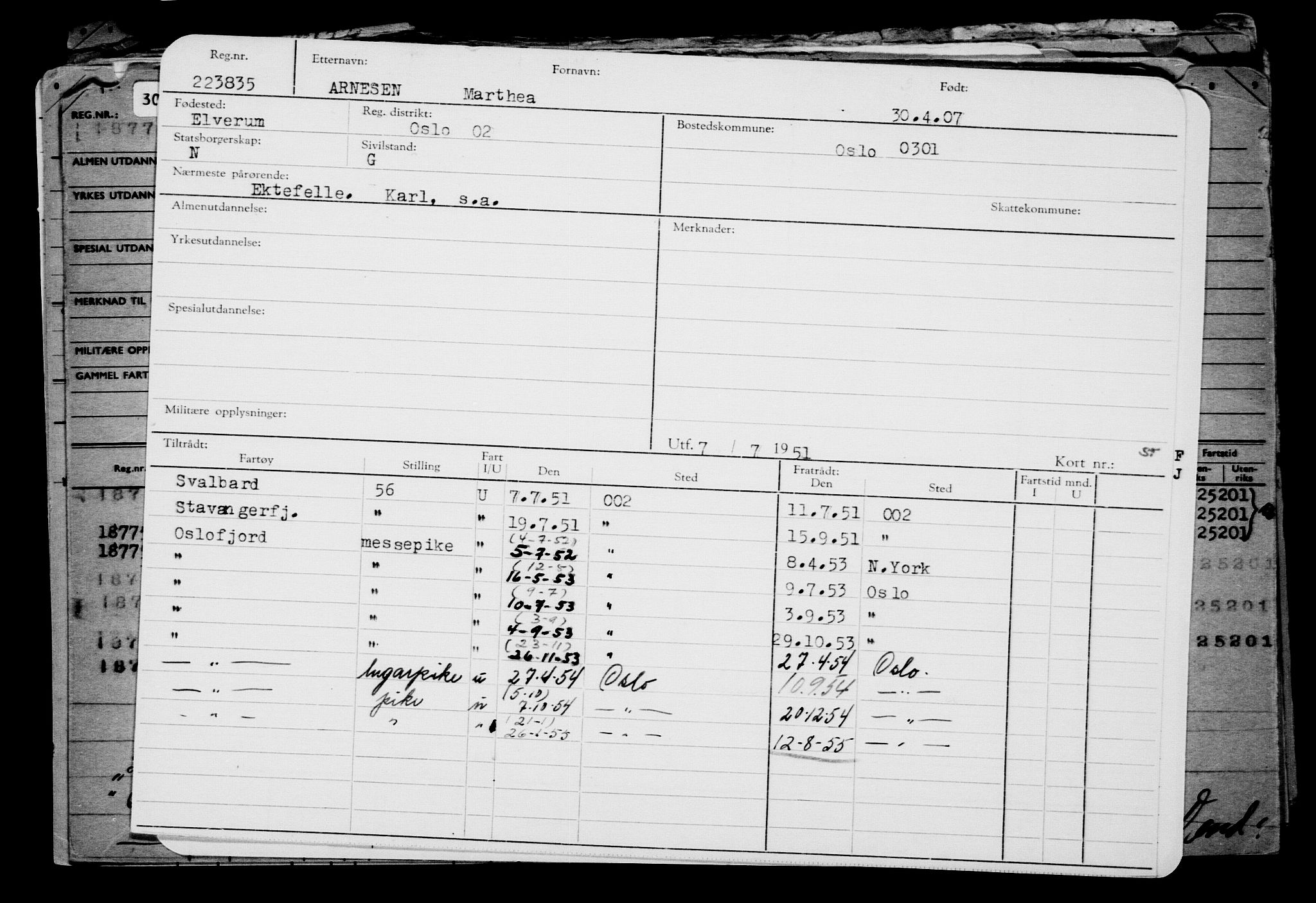 Direktoratet for sjømenn, RA/S-3545/G/Gb/L0070: Hovedkort, 1907, s. 763