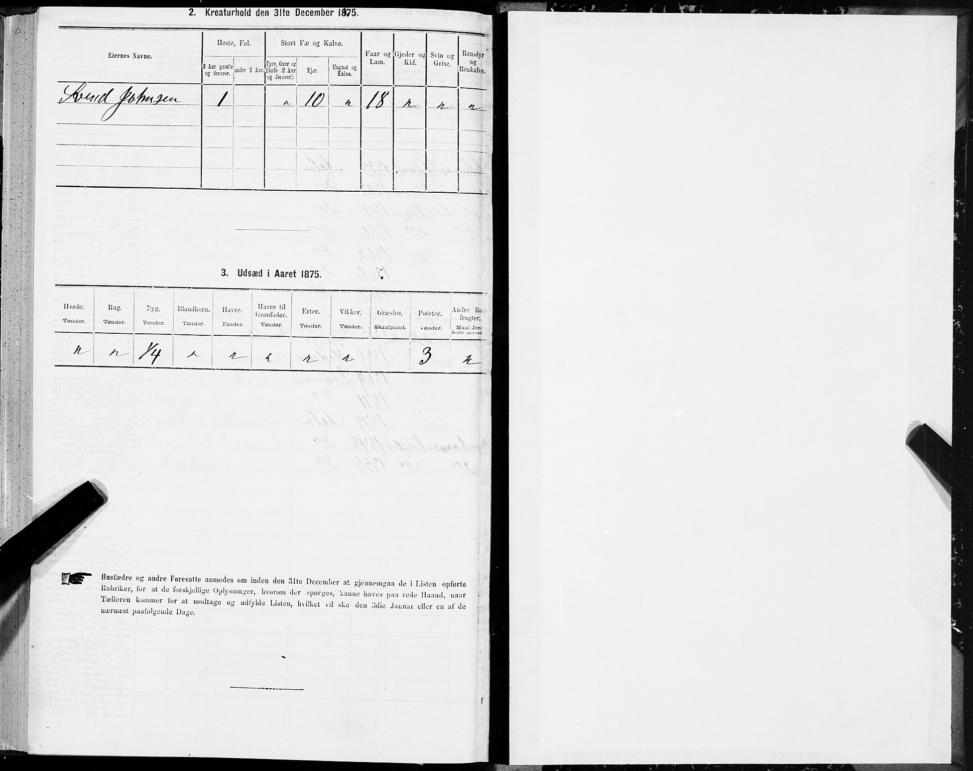 SAT, Folketelling 1875 for 1645P Haltdalen prestegjeld, 1875