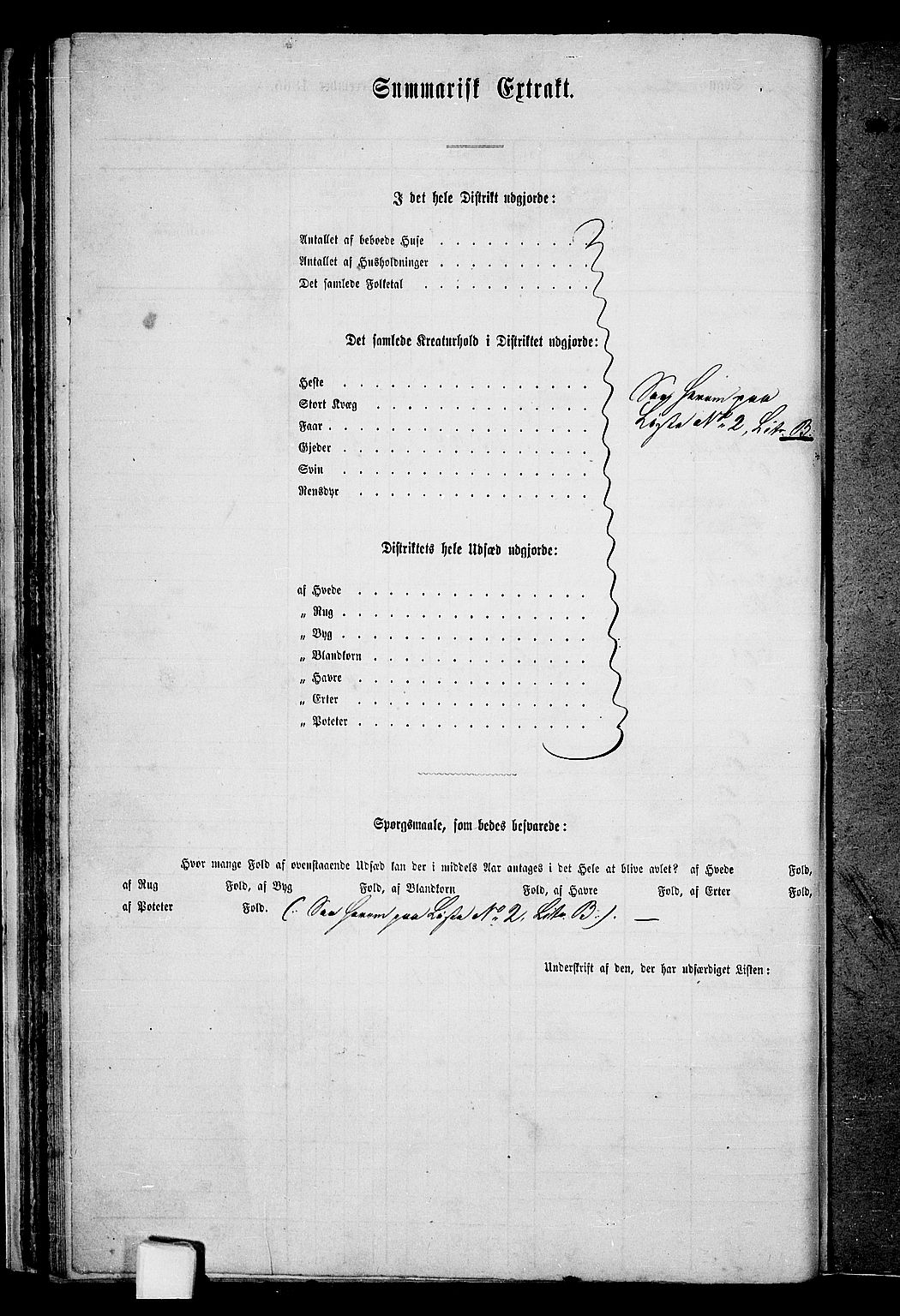 RA, Folketelling 1865 for 1927P Tranøy prestegjeld, 1865, s. 45