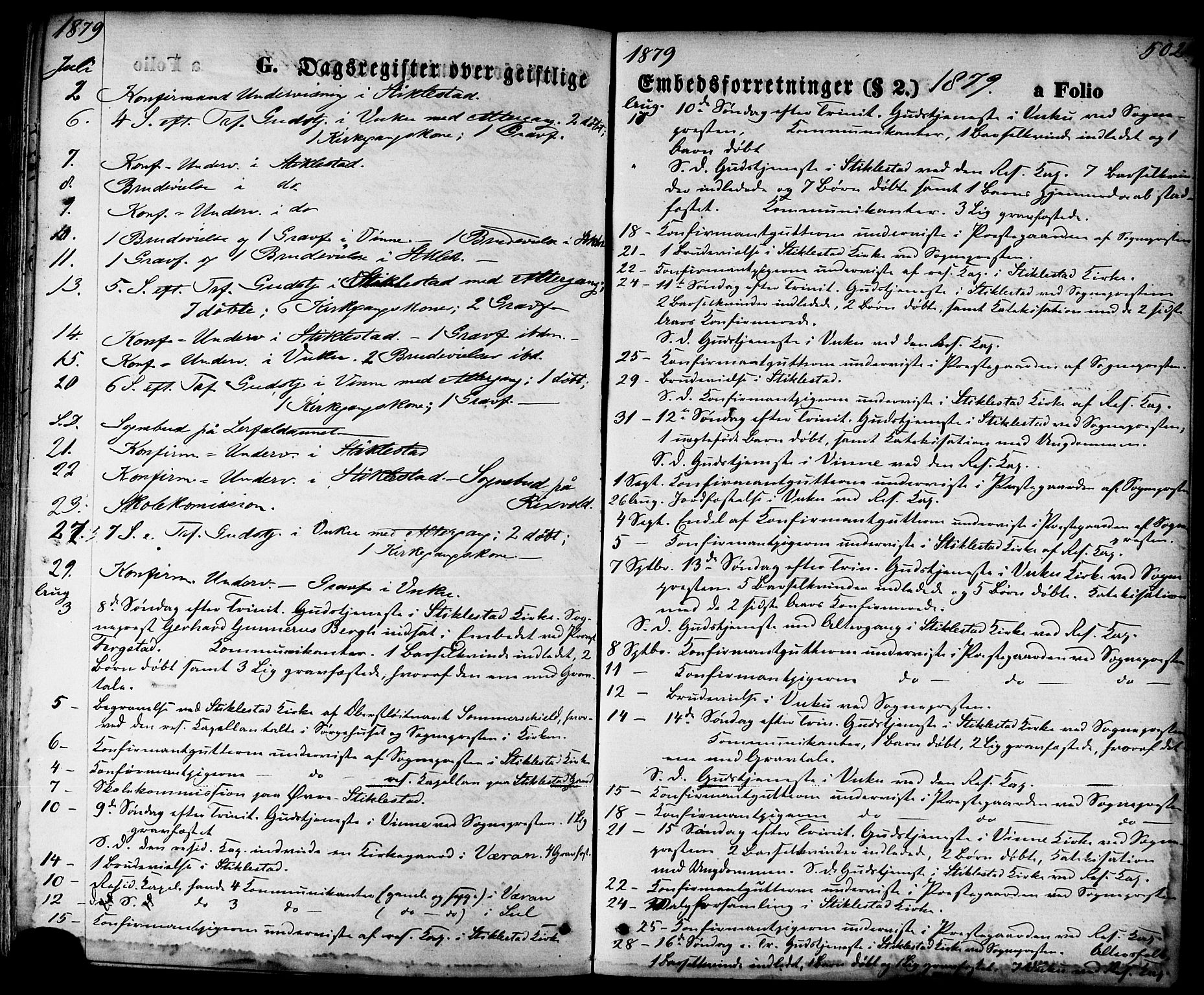 Ministerialprotokoller, klokkerbøker og fødselsregistre - Nord-Trøndelag, AV/SAT-A-1458/723/L0242: Ministerialbok nr. 723A11, 1870-1880, s. 502