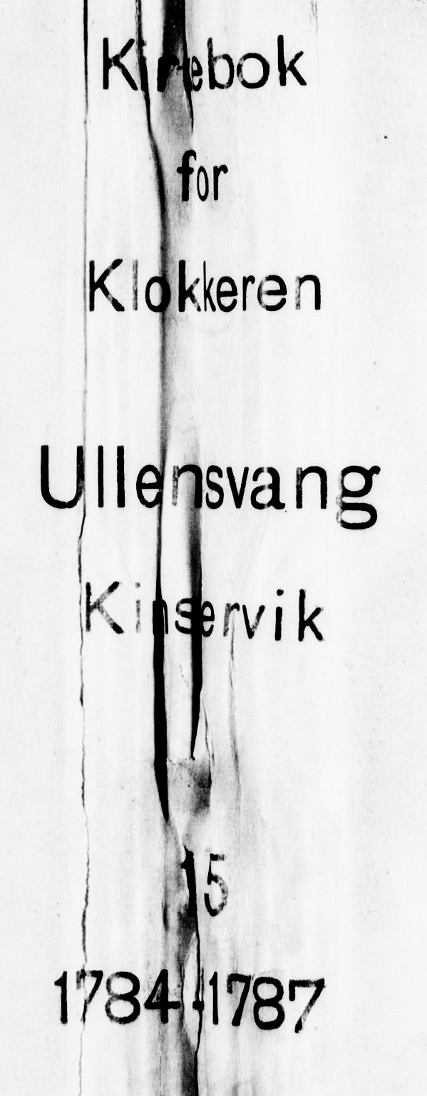 Ullensvang sokneprestembete, SAB/A-78701/H/Hab: Klokkerbok nr. E 2, 1784-1788