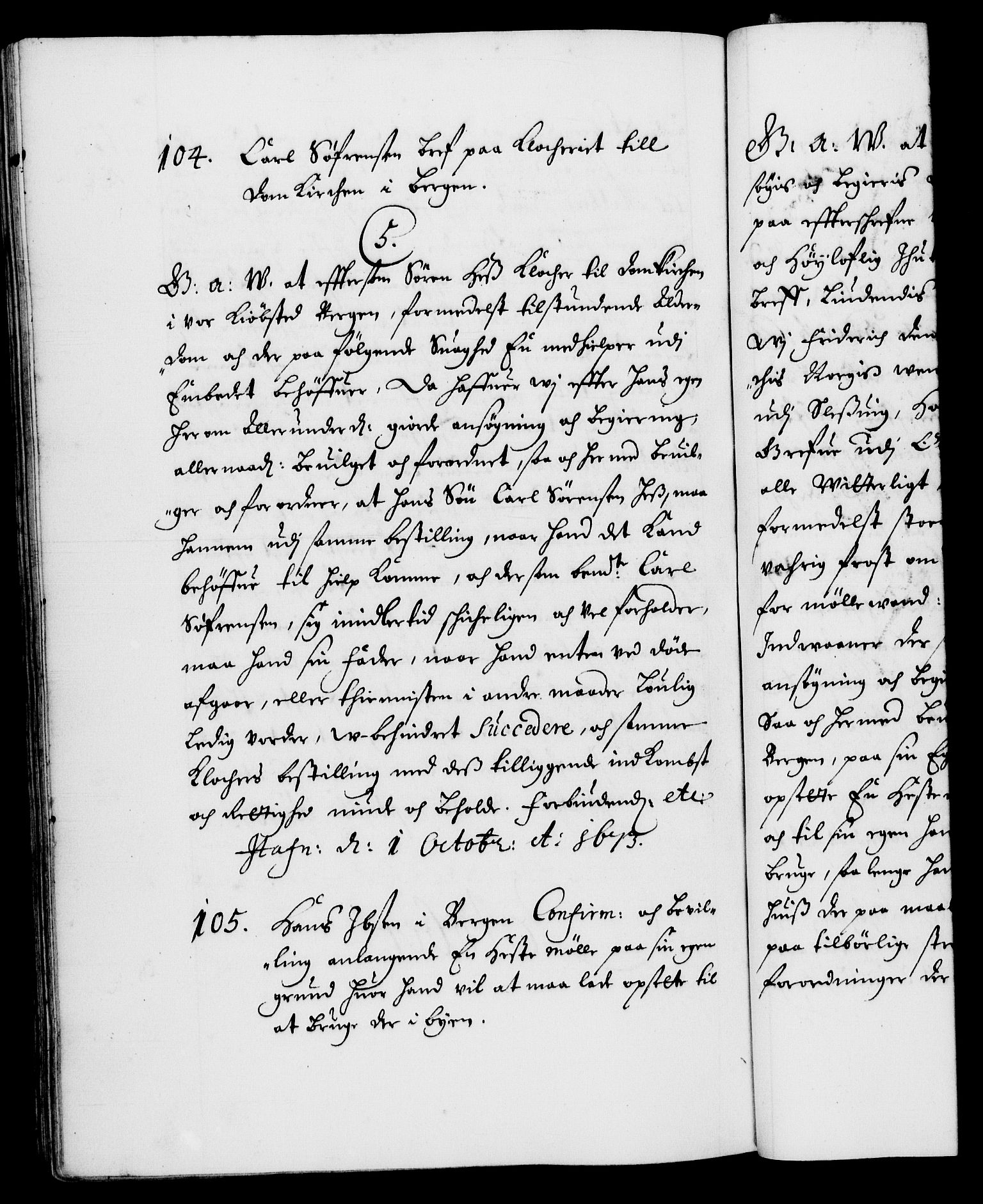Danske Kanselli 1572-1799, RA/EA-3023/F/Fc/Fca/Fcaa/L0011: Norske registre (mikrofilm), 1670-1673, s. 713b