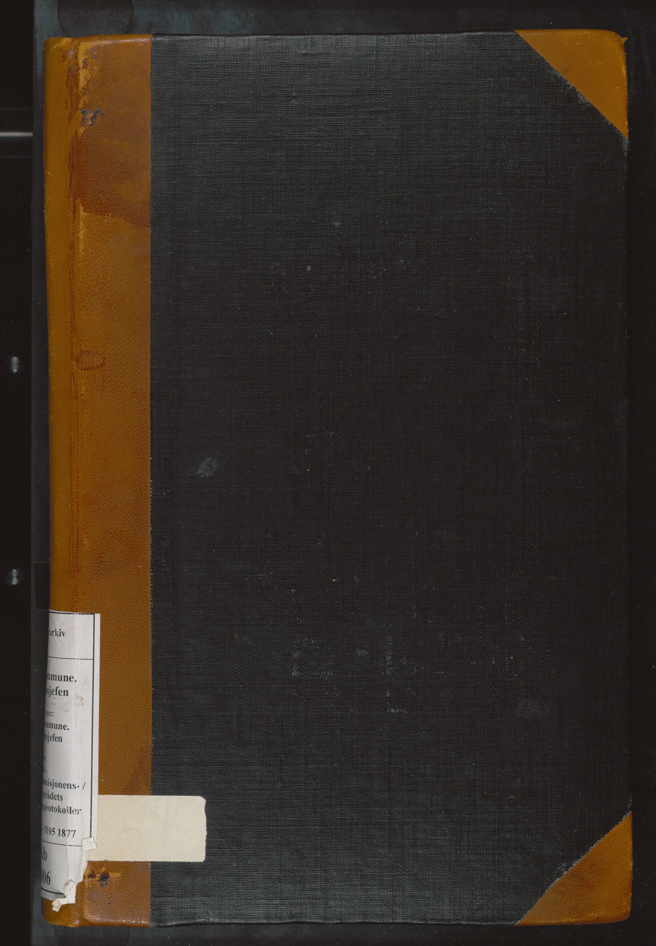 Bergen kommune. Bygningssjefen, BBA/A-0430.1/A/Ab/L0006: Forhandlingsprotokoll, 1872-1877