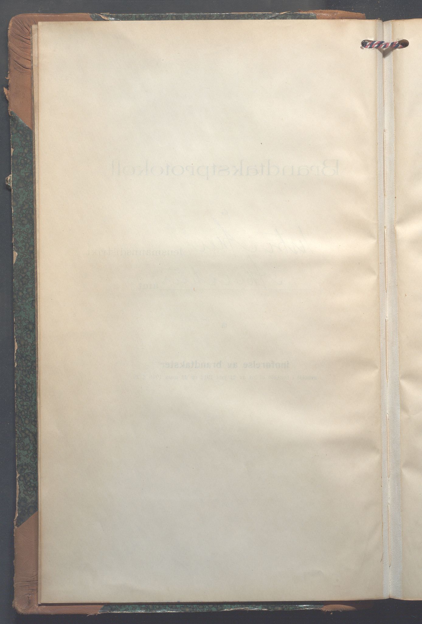 Lensmennene i Aker, OBA/A-10133/F/Fa/L0022: Branntakstprotokoll, 1922-1949
