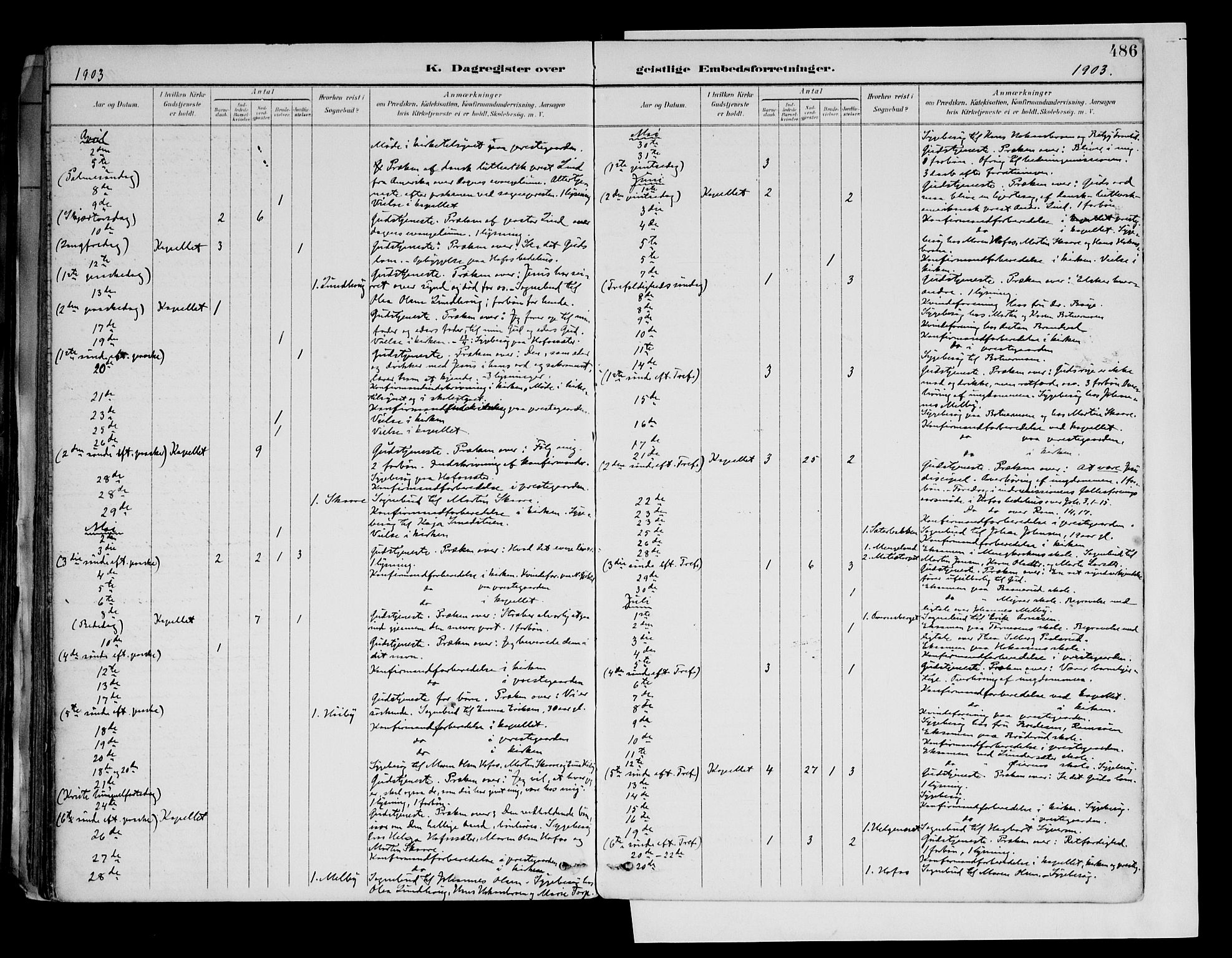 Brandval prestekontor, SAH/PREST-034/H/Ha/Haa/L0003: Ministerialbok nr. 3, 1894-1909, s. 486