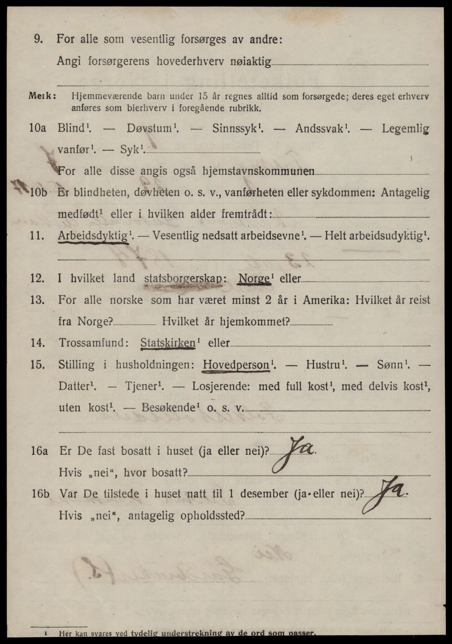 SAT, Folketelling 1920 for 1572 Tustna herred, 1920, s. 3068