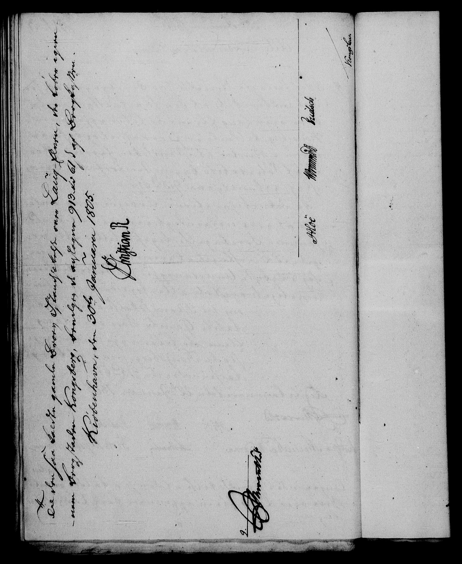 Rentekammeret, Renteskriverkontorene, AV/RA-EA-3115/M/Mf/Mfb/L0007: Relasjons- og resolusjonsprotokoll med register (merket RK 54.13), 1805-1806