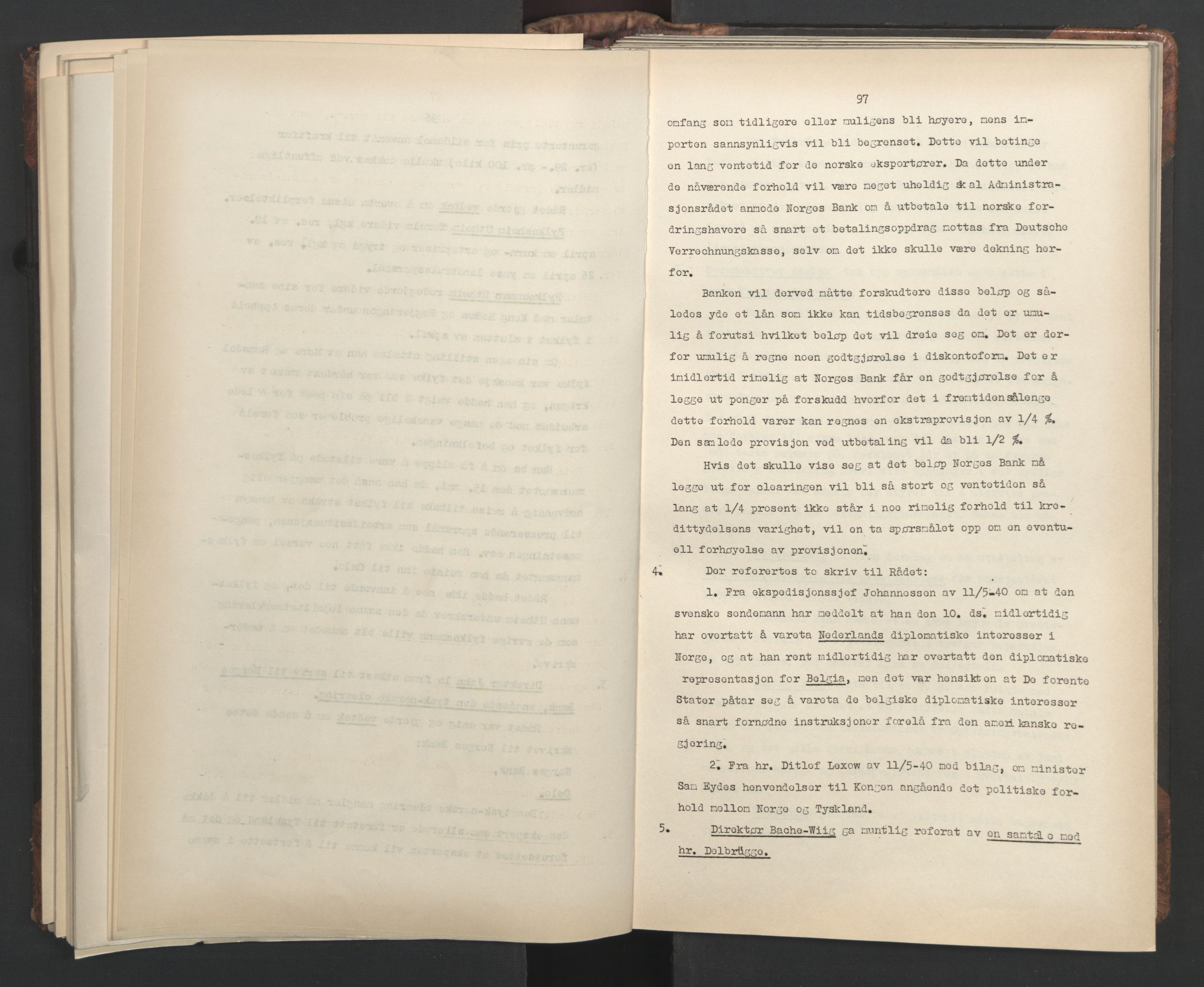 Administrasjonsrådet, AV/RA-S-1004/A/L0001: Møteprotokoll med tillegg 15/4-25/9, 1940, s. 97