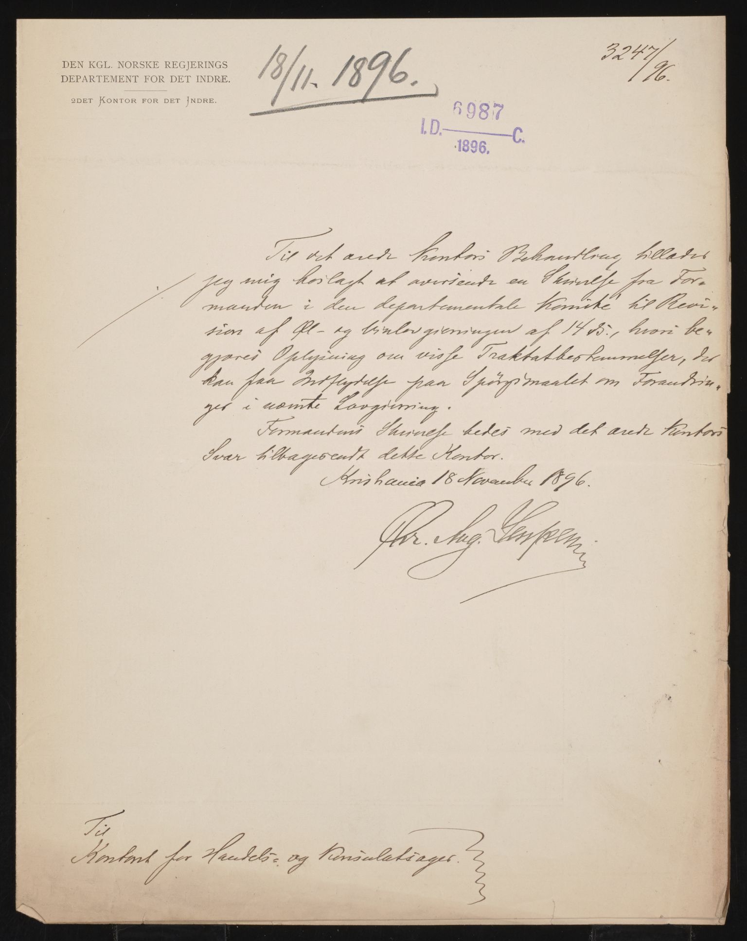 Utenriksdepartementet, AV/RA-S-2259, 1873-1919, s. 14