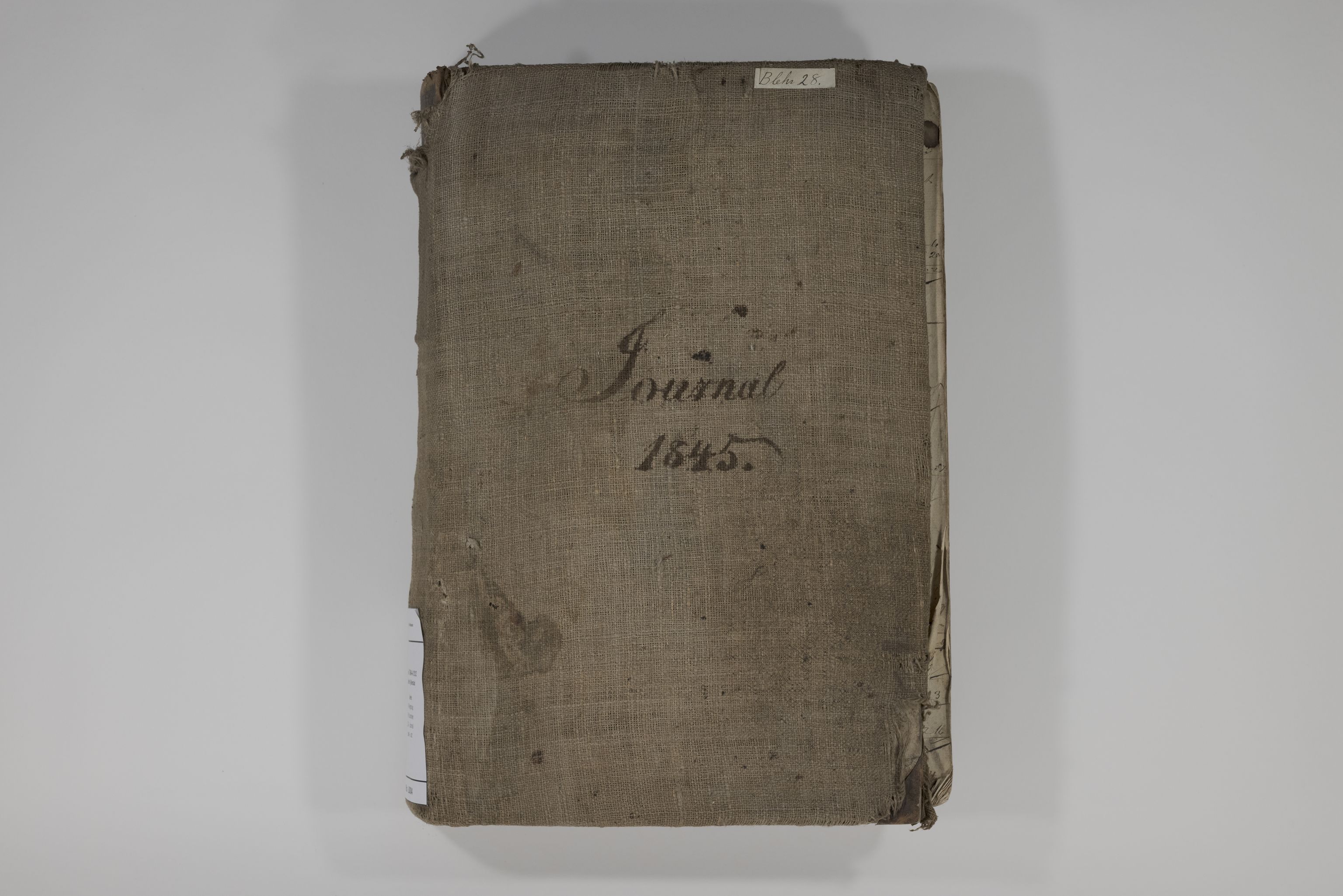 Blehr/ Kjellestad, TEMU/TGM-A-1212/R/Rc/L0004: Journal, 1845-1852, s. 1