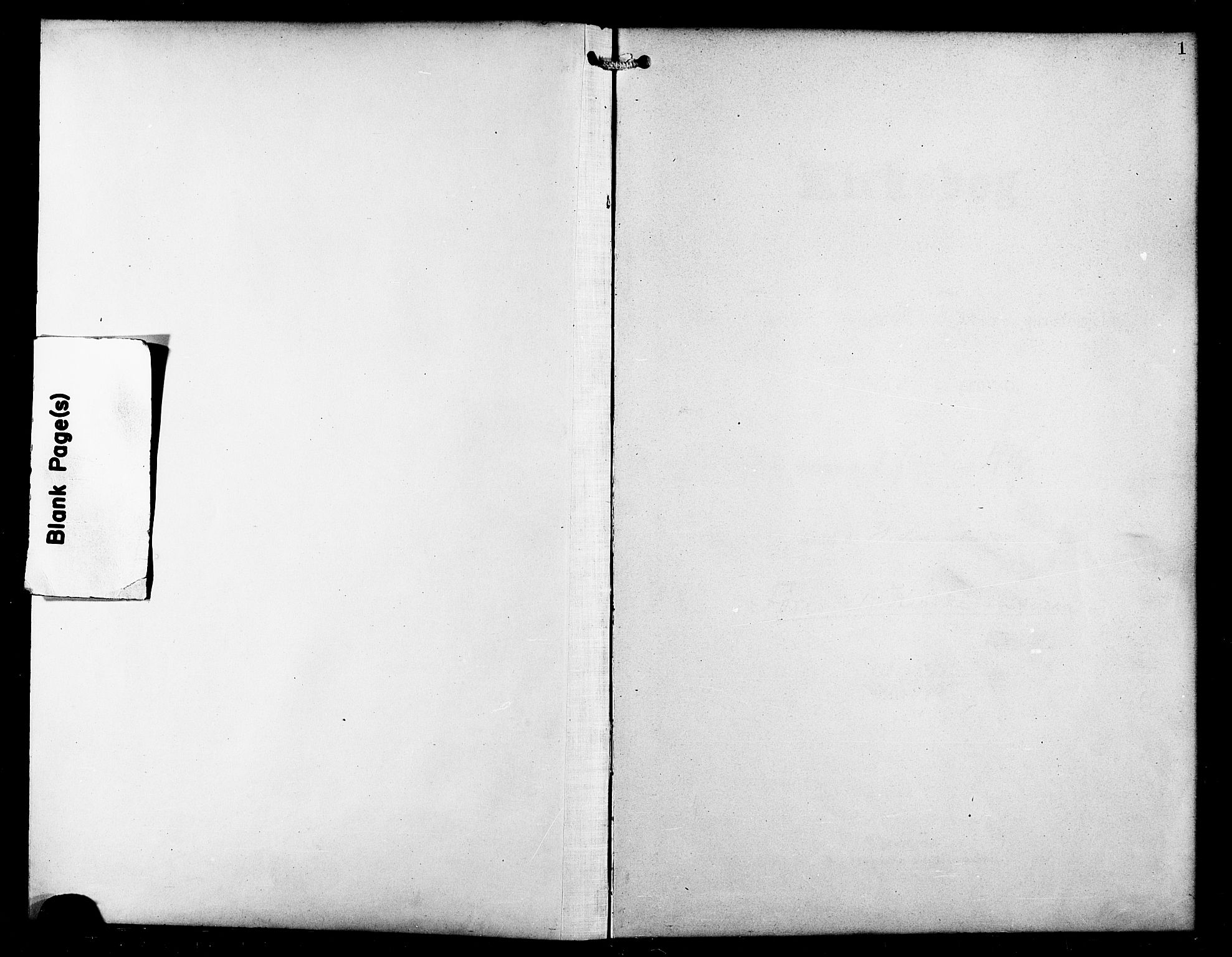 Skjervøy sokneprestkontor, SATØ/S-1300/H/Ha/Hab/L0008klokker: Klokkerbok nr. 8, 1900-1910, s. 1