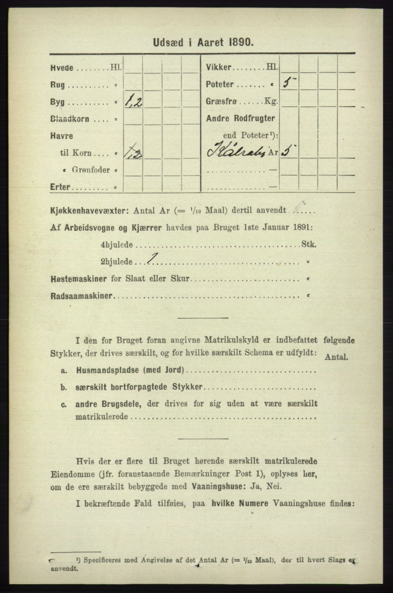 RA, Folketelling 1891 for 1230 Ullensvang herred, 1891, s. 7342