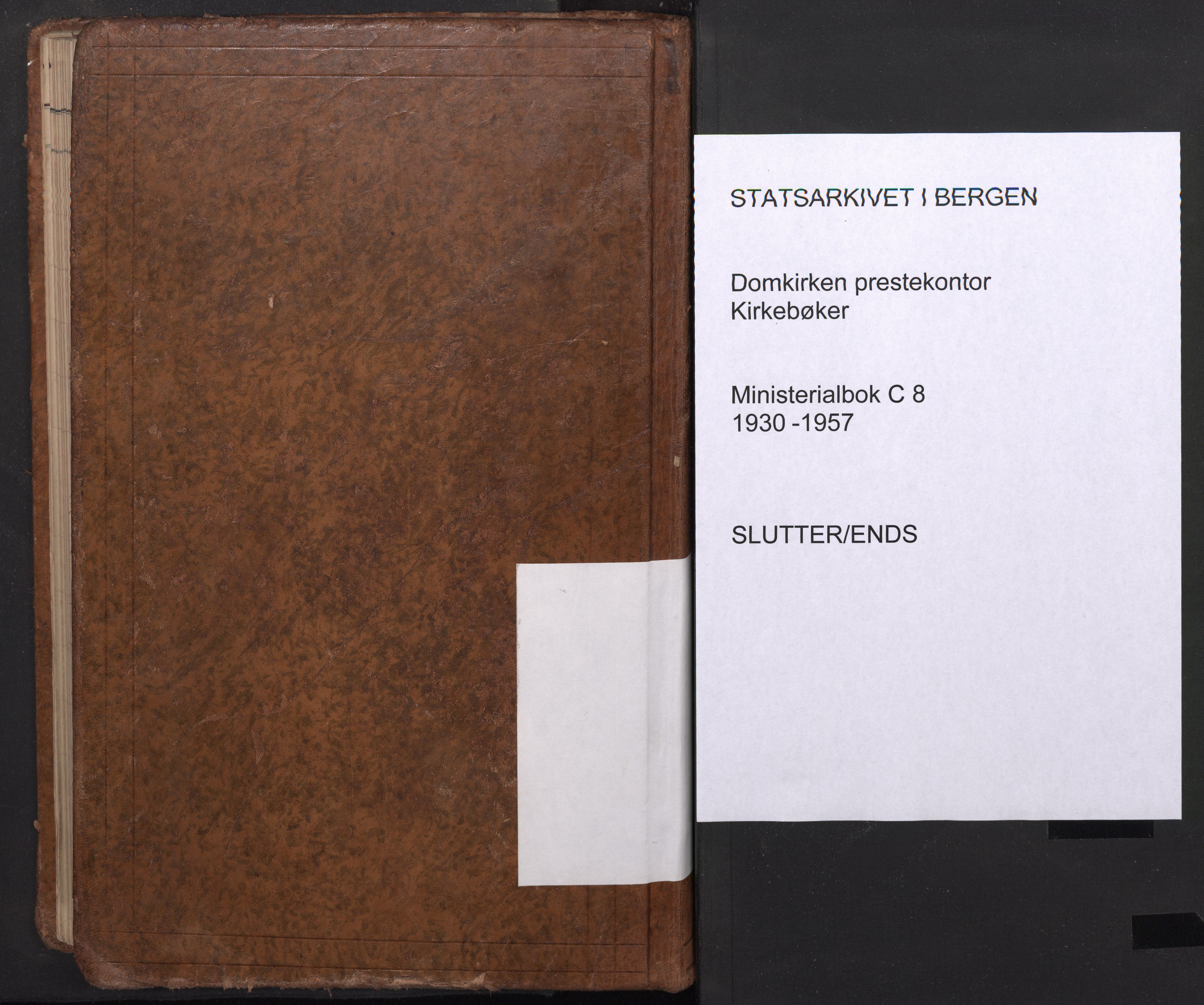 Domkirken sokneprestembete, SAB/A-74801/H/Haa: Ministerialbok nr. C 8, 1930-1957, s. 302b-303a