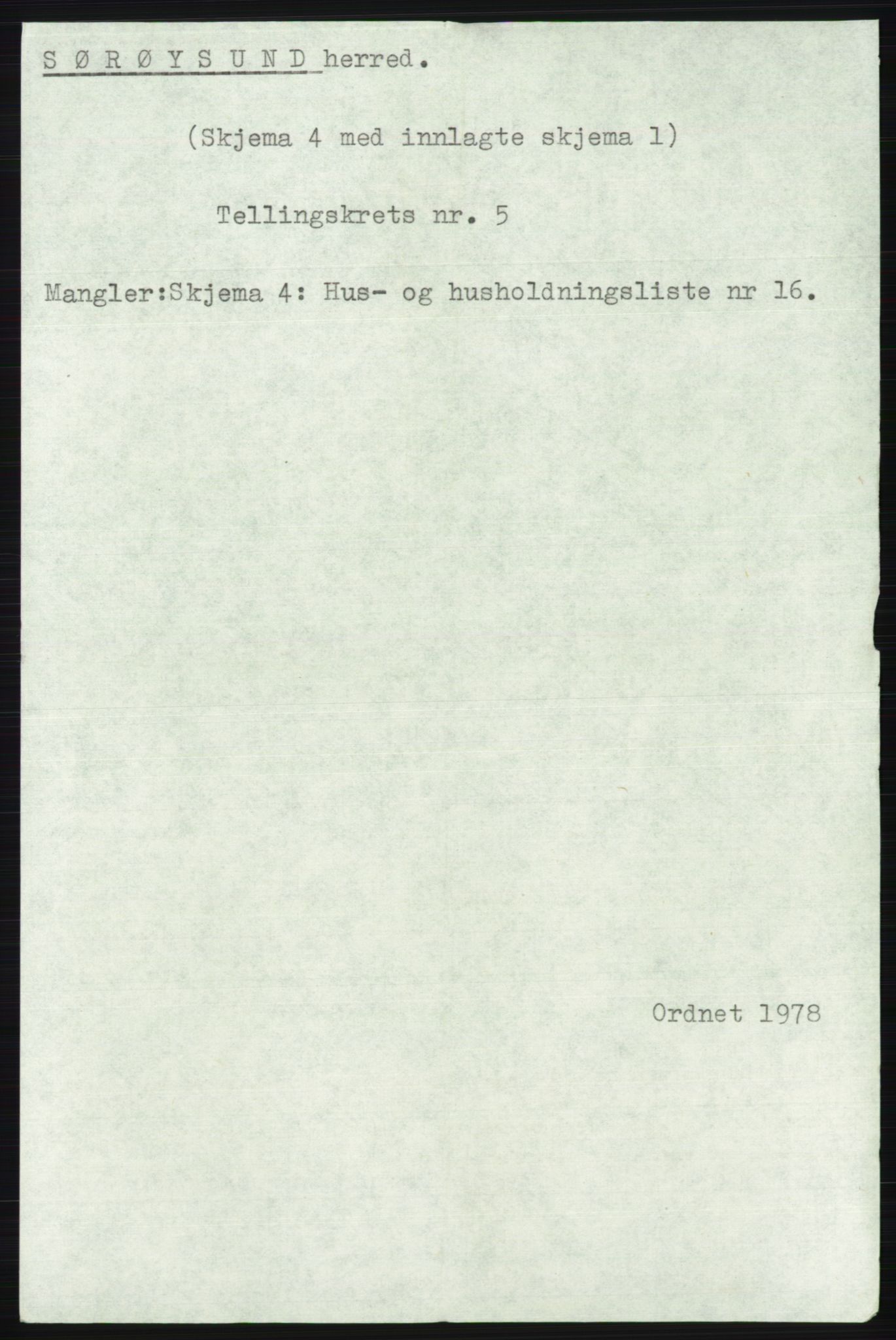 SATØ, Folketelling 1920 for 2016 Sørøysund herred, 1920, s. 2331
