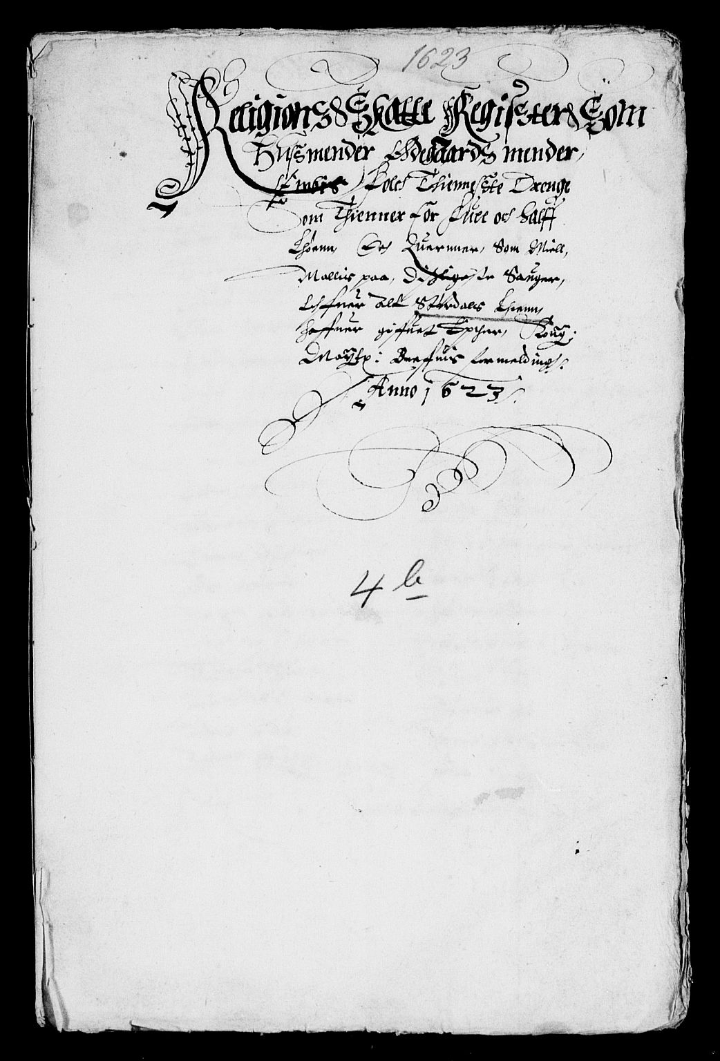 Rentekammeret inntil 1814, Reviderte regnskaper, Lensregnskaper, RA/EA-5023/R/Rb/Rbw/L0025: Trondheim len, 1623-1624