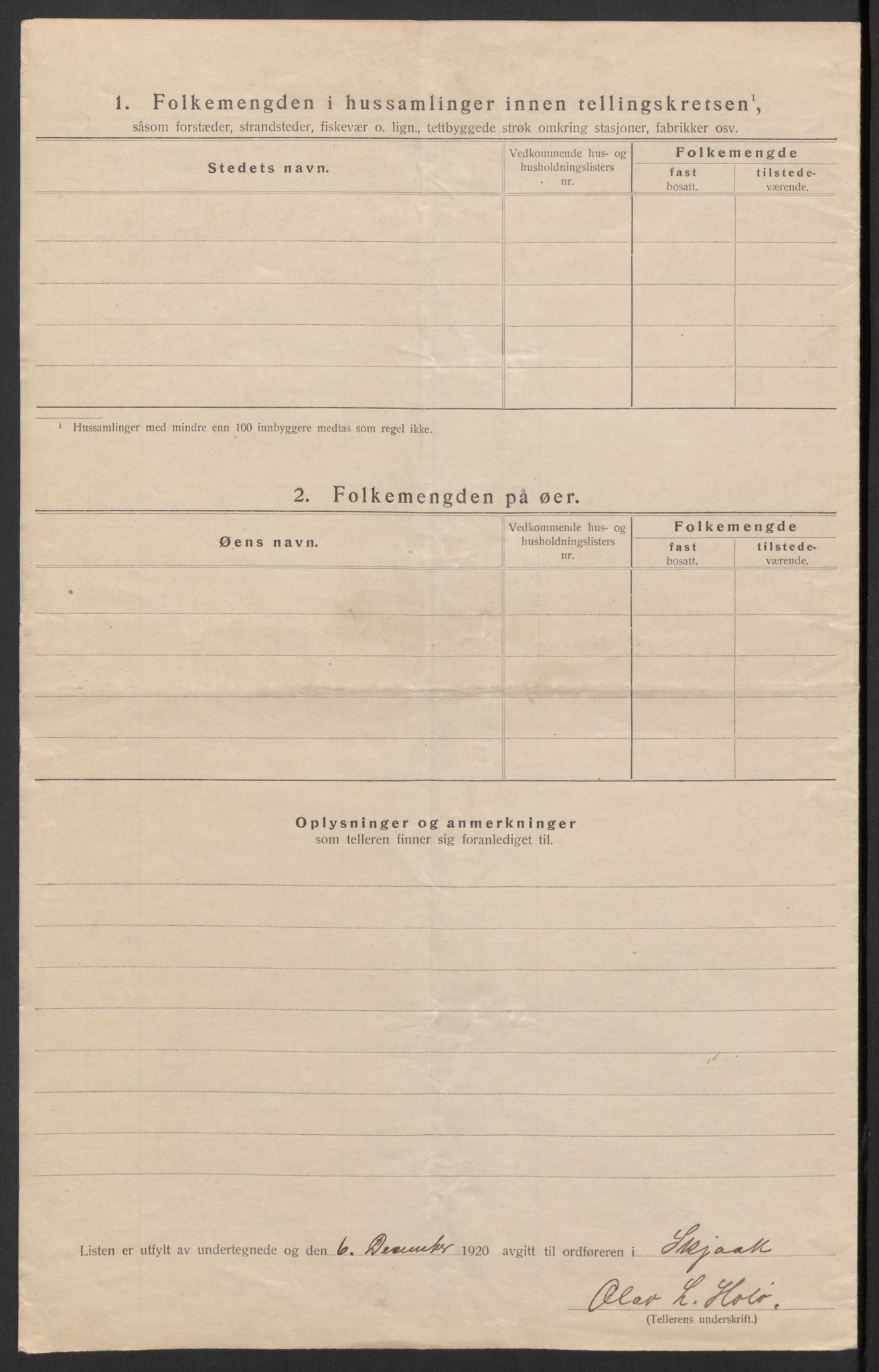 SAH, Folketelling 1920 for 0513 Skjåk herred, 1920, s. 8