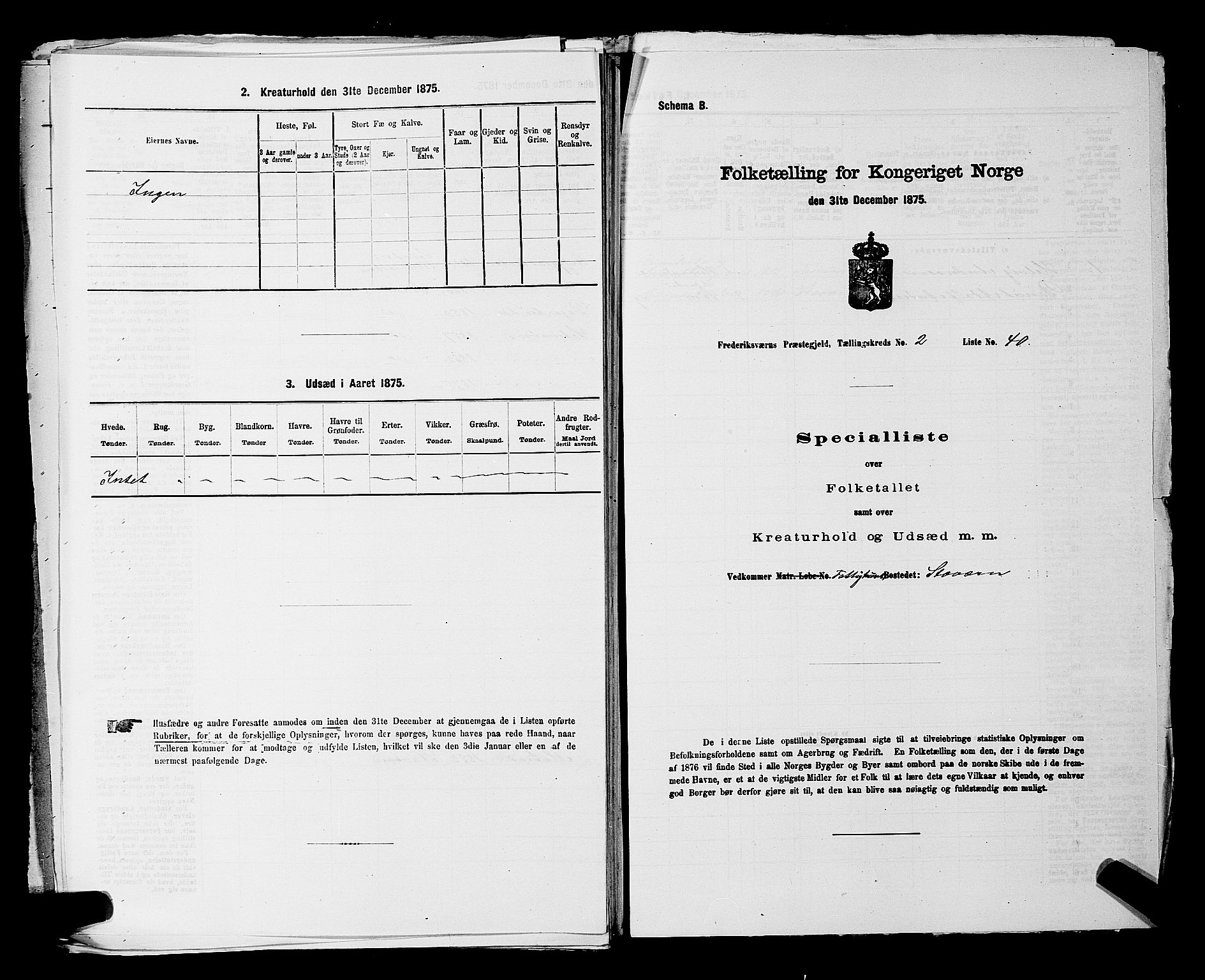 SAKO, Folketelling 1875 for 0798P Fredriksvern prestegjeld, 1875, s. 196