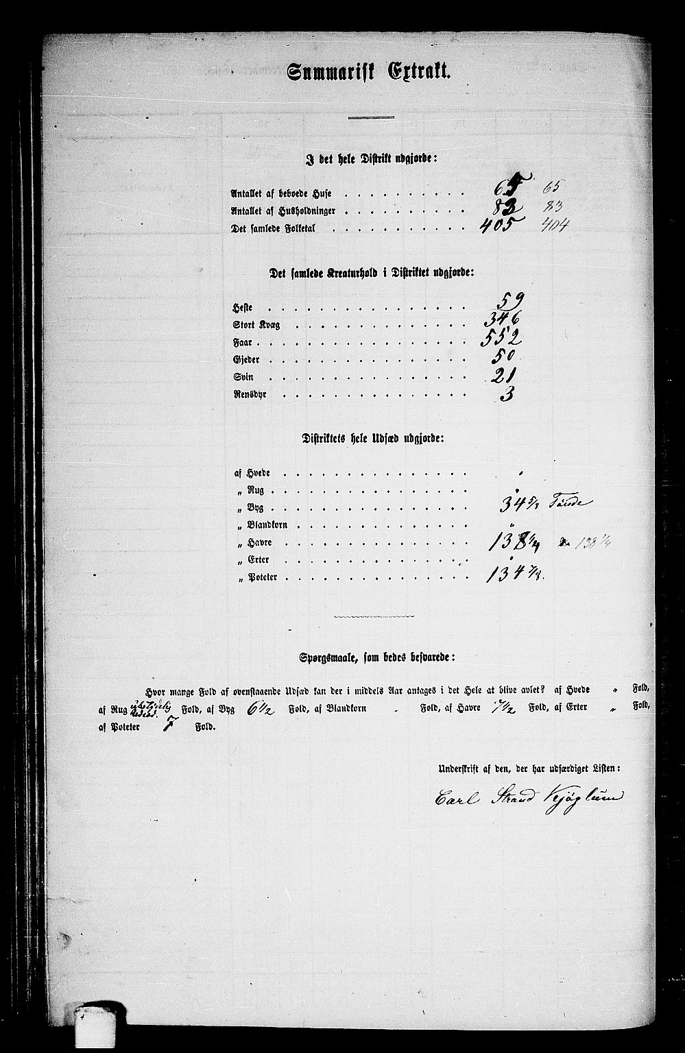 RA, Folketelling 1865 for 1742P Grong prestegjeld, 1865, s. 72