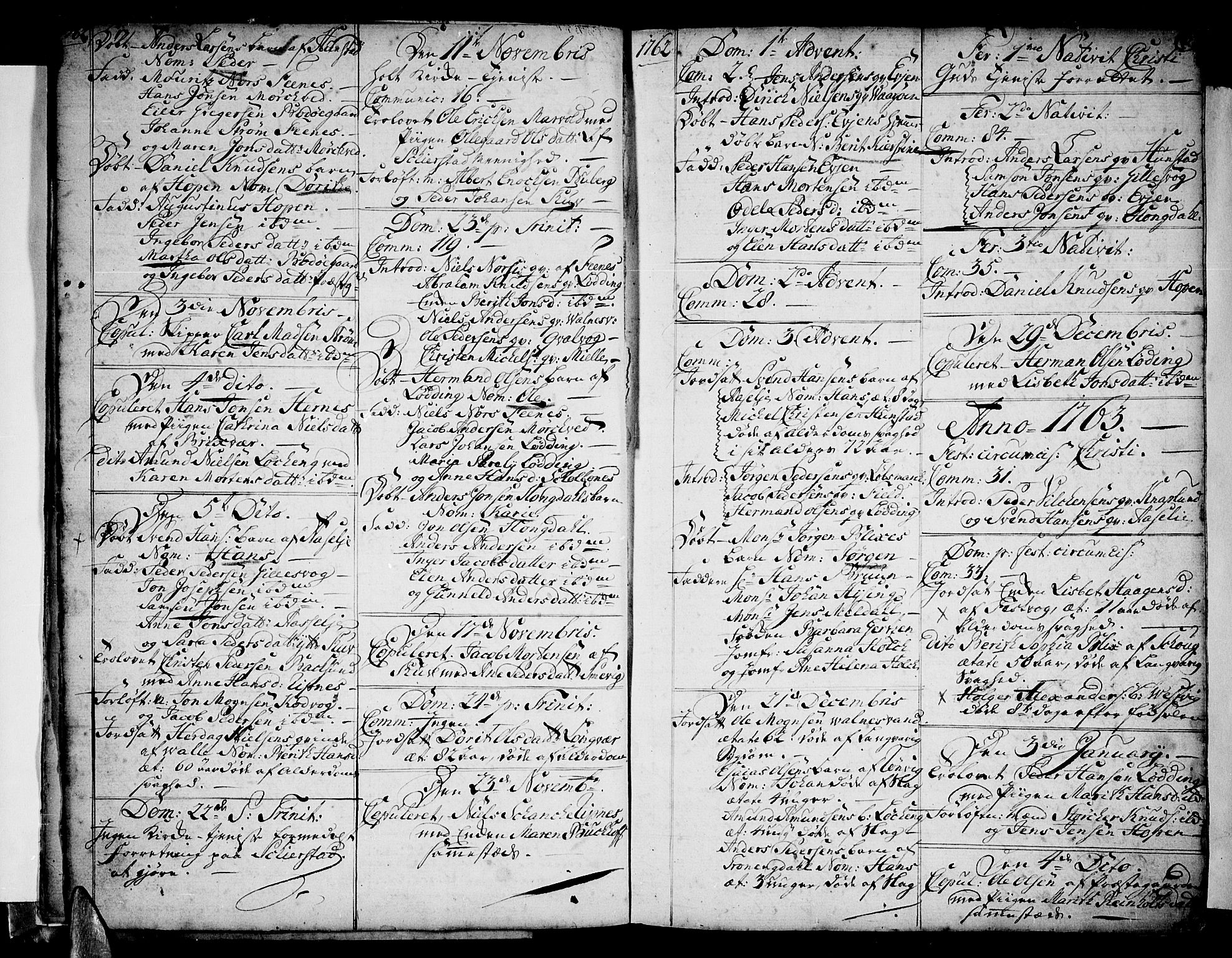 Ministerialprotokoller, klokkerbøker og fødselsregistre - Nordland, AV/SAT-A-1459/801/L0003: Ministerialbok nr. 801A03, 1762-1795, s. 6