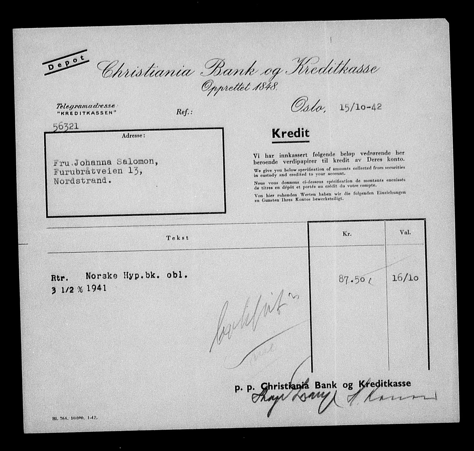 Justisdepartementet, Tilbakeføringskontoret for inndratte formuer, AV/RA-S-1564/H/Hc/Hcc/L0976: --, 1945-1947, s. 287