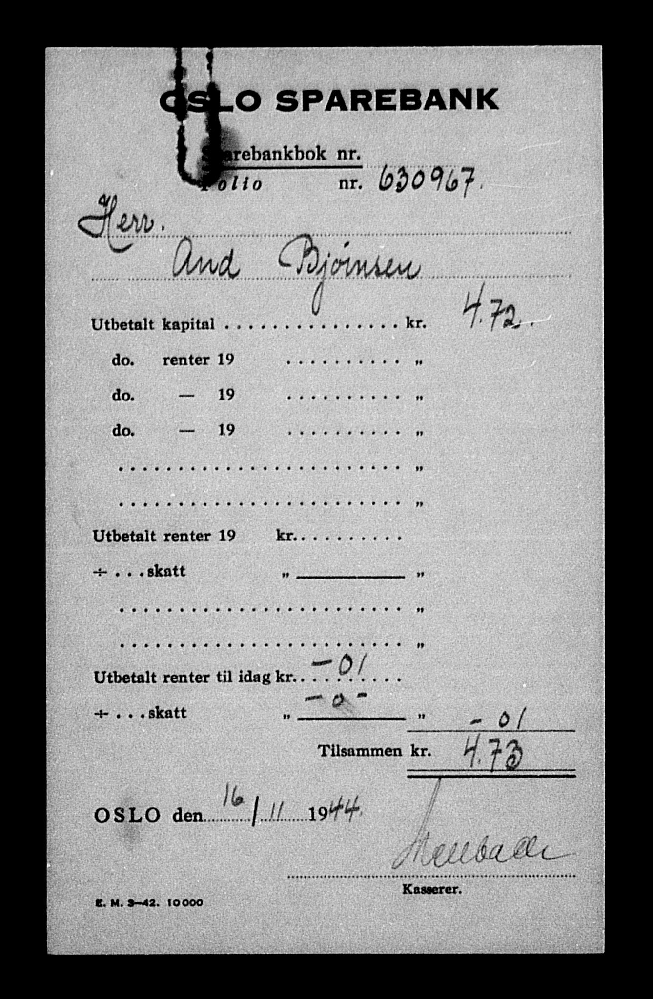 Justisdepartementet, Tilbakeføringskontoret for inndratte formuer, AV/RA-S-1564/H/Hc/Hcc/L0924: --, 1945-1947, s. 601