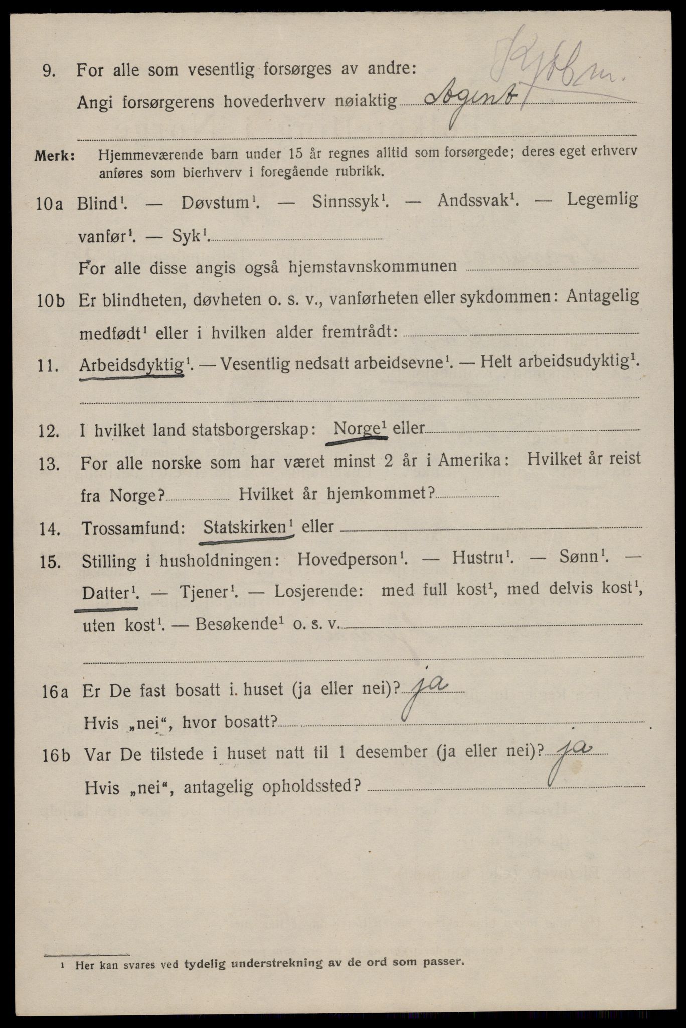 SAST, Folketelling 1920 for 1103 Stavanger kjøpstad, 1920, s. 94741
