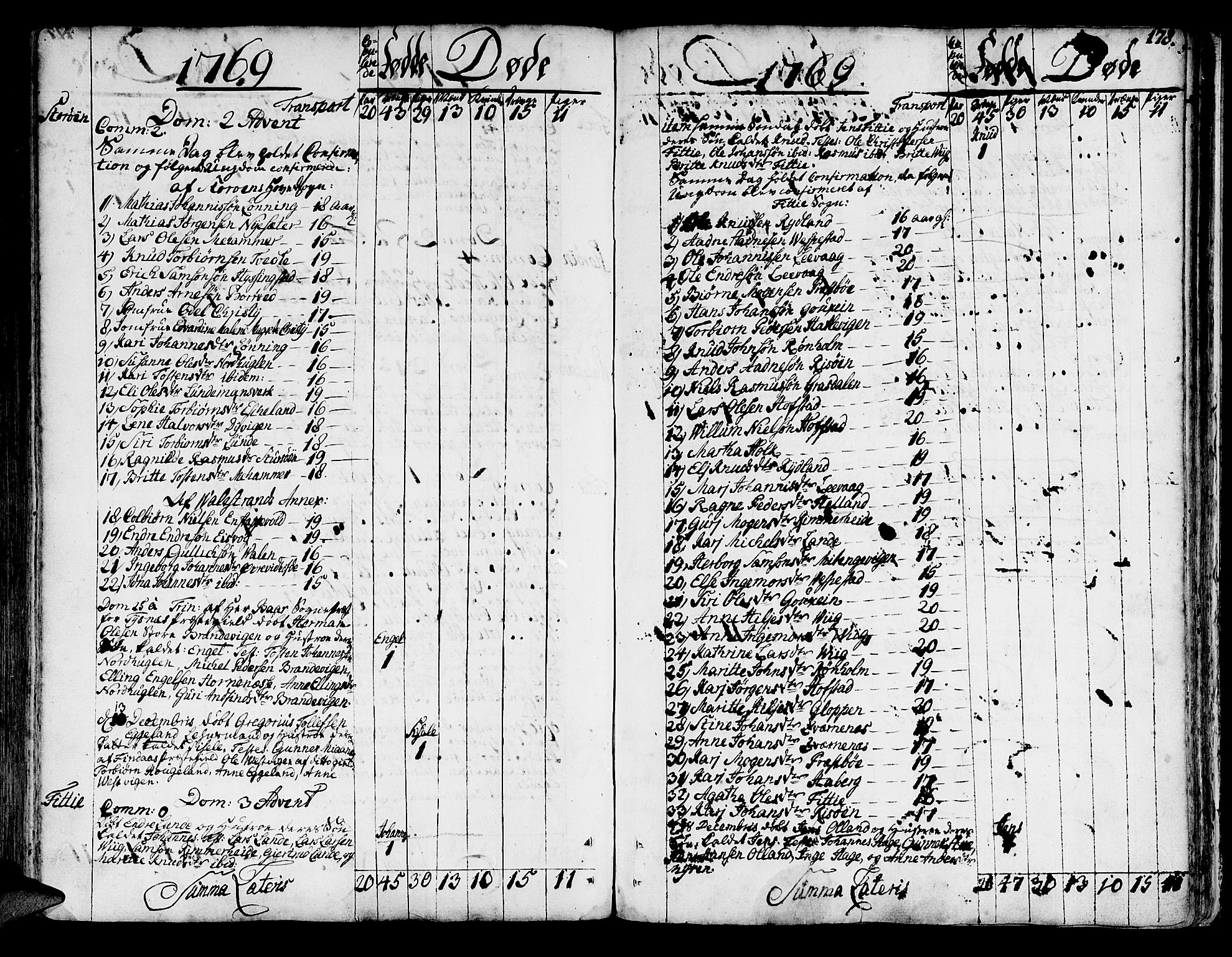 Stord sokneprestembete, SAB/A-78201/H/Haa: Ministerialbok nr. A 2, 1744-1777, s. 178