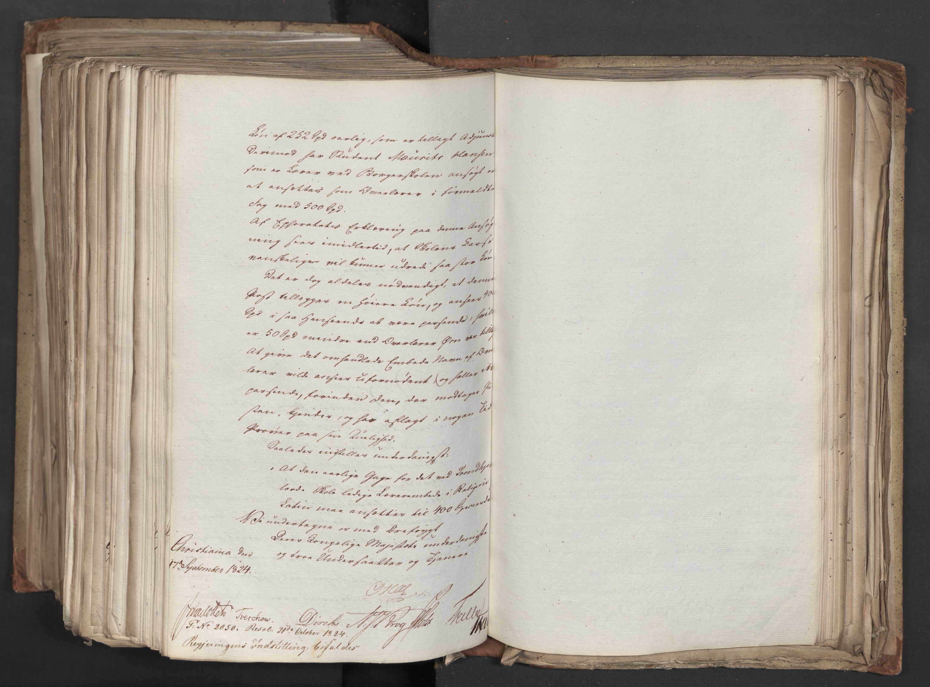 Statsrådsavdelingen i Stockholm, AV/RA-S-1003/D/Da/L0039: Regjeringsinnstillinger nr. 1661-1946, 1824, s. 629