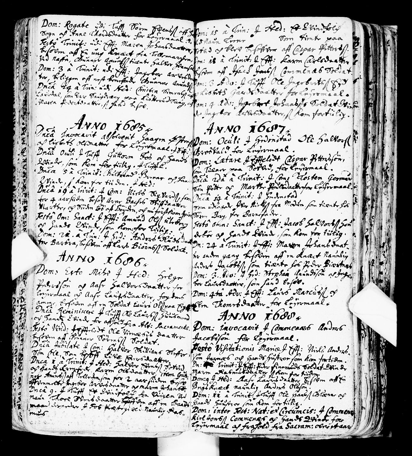 Sandsvær kirkebøker, SAKO/A-244/F/Fa/L0001: Ministerialbok nr. I 1, 1665-1725, s. 160