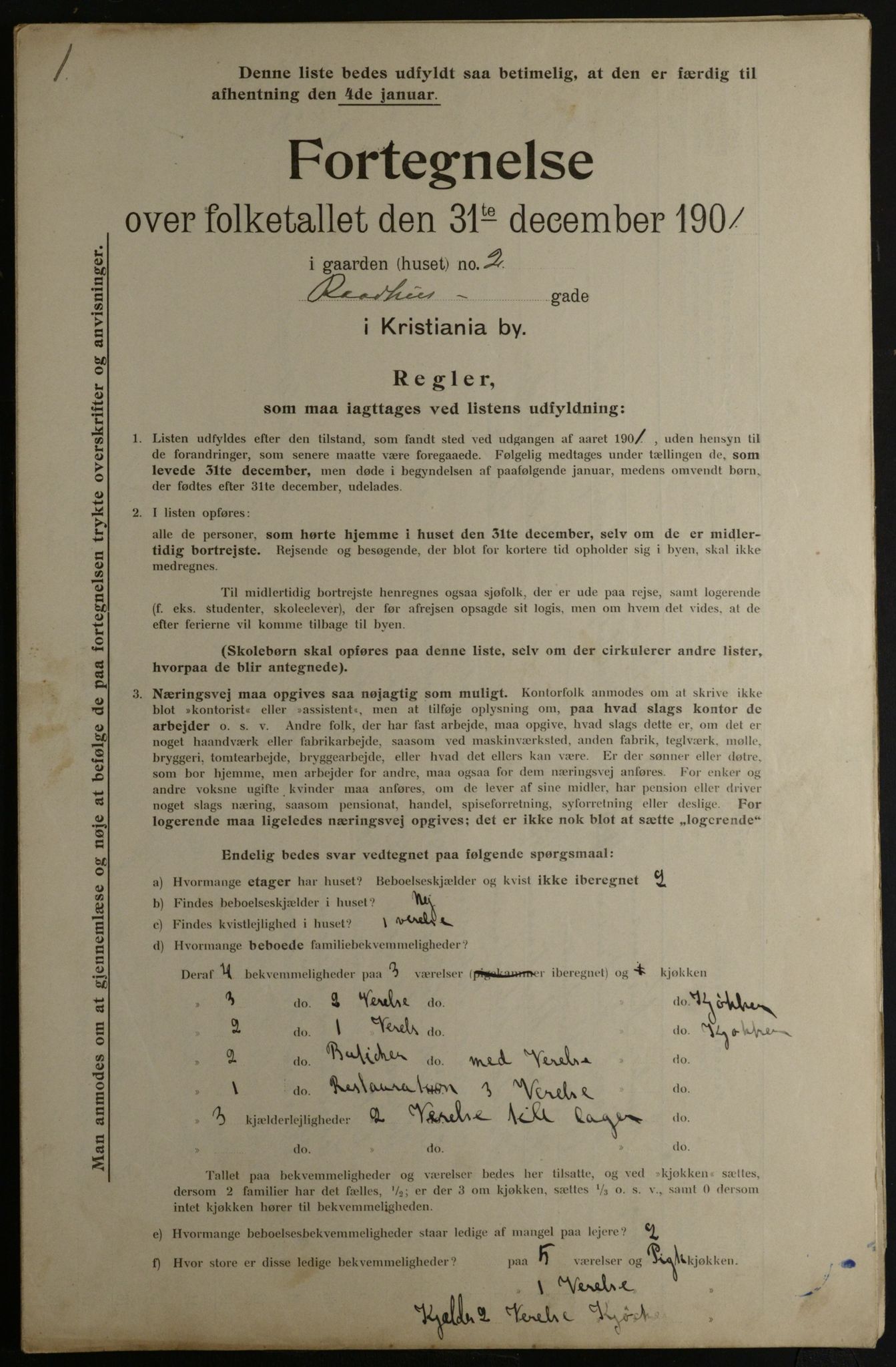 OBA, Kommunal folketelling 31.12.1901 for Kristiania kjøpstad, 1901, s. 13218
