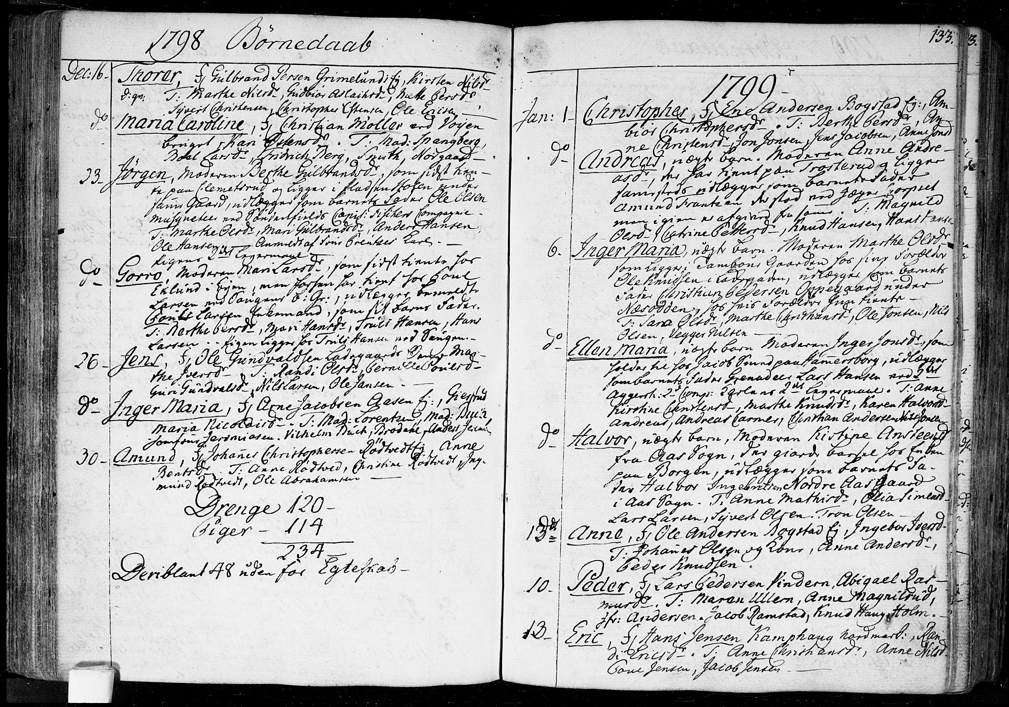 Aker prestekontor kirkebøker, AV/SAO-A-10861/F/L0010: Ministerialbok nr. 10, 1786-1809, s. 133