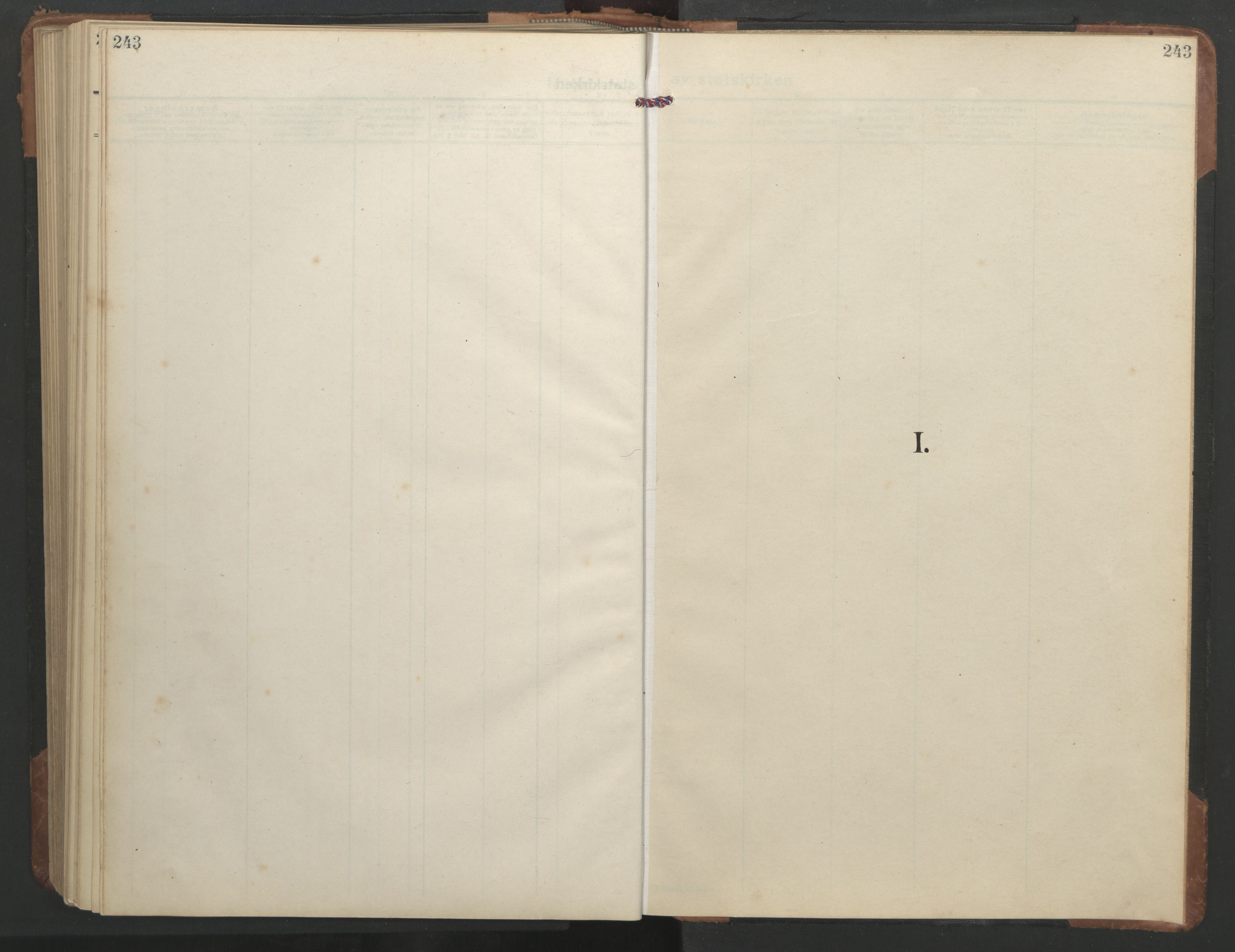 Ministerialprotokoller, klokkerbøker og fødselsregistre - Sør-Trøndelag, AV/SAT-A-1456/638/L0569: Klokkerbok nr. 638C01, 1923-1961, s. 243