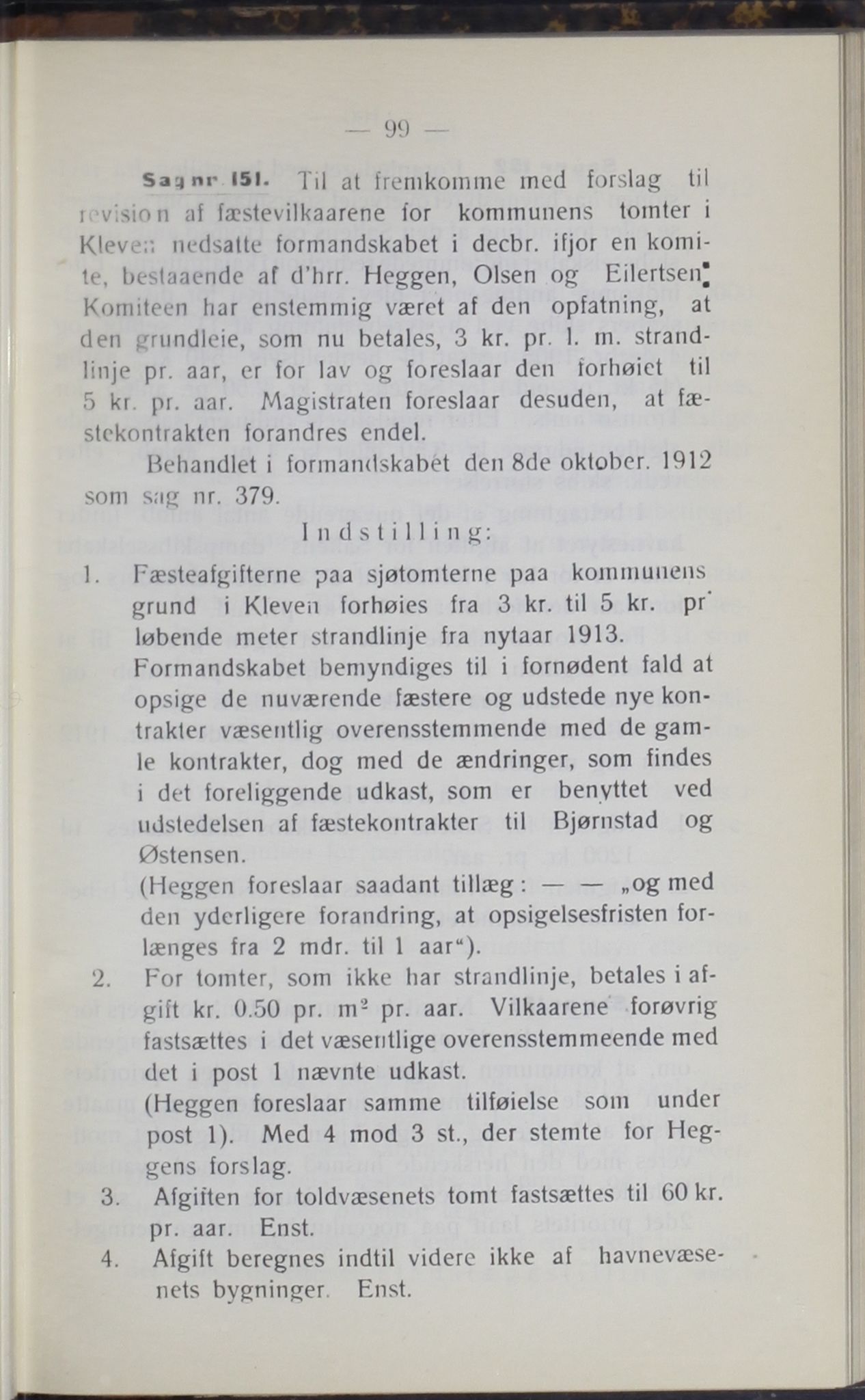 Narvik kommune. Formannskap , AIN/K-18050.150/A/Ab/L0002: Møtebok, 1912